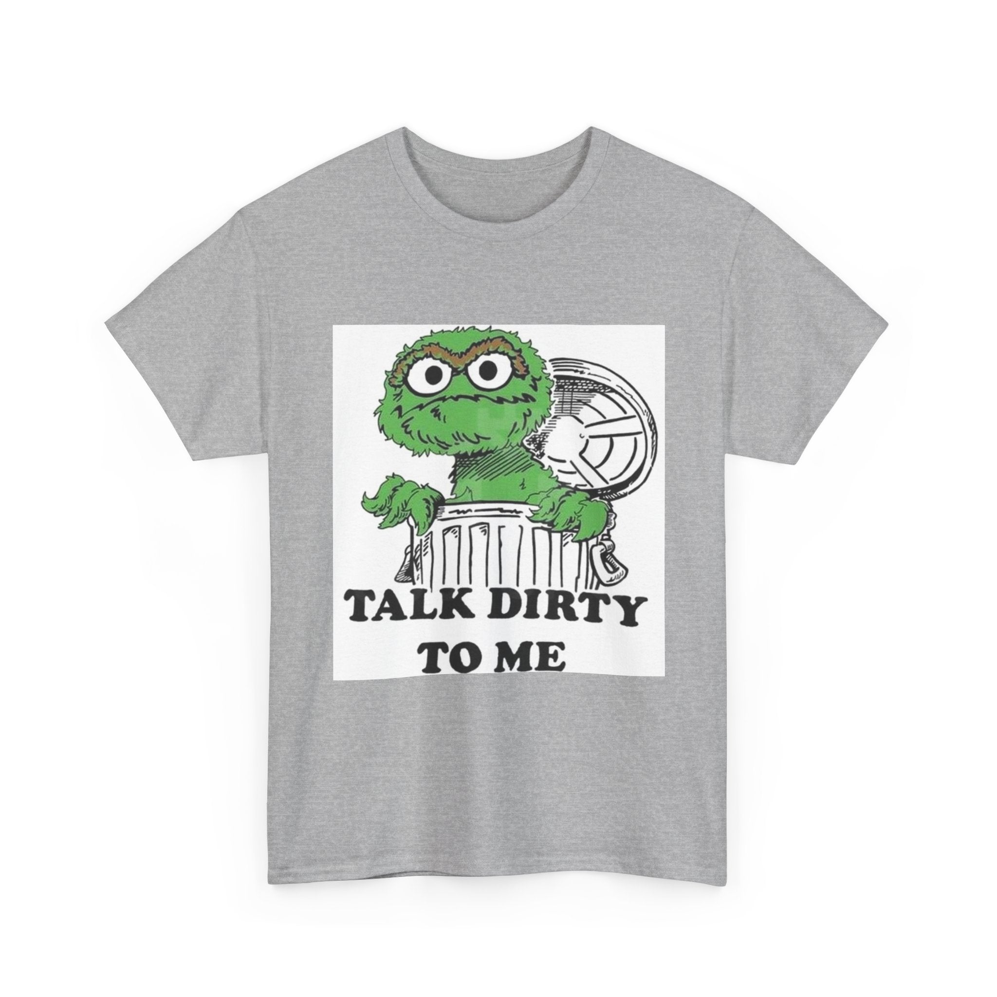 Funny Graphic Tee, Oscar the Grouch Shirt, Casual Wear, Gift for Friends, Humor Clothing