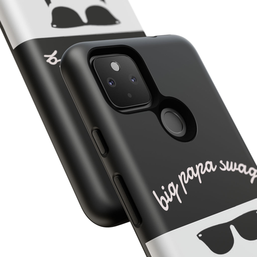 Stylish Phone Case for Dads, Big Papa Swag Design, Gift for Father's Day, Birthday Present, Cool Accessory, Trendy Mobile Cover