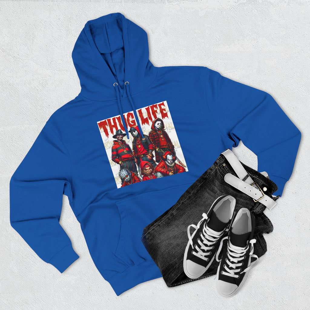 Thug Life Three-Panel Fleece Hoodie, Cozy Sweatshirt for Casual Wear, Gift for Friends, Unisex Hoodie for Everyday Comfort, Hoodie for [...]