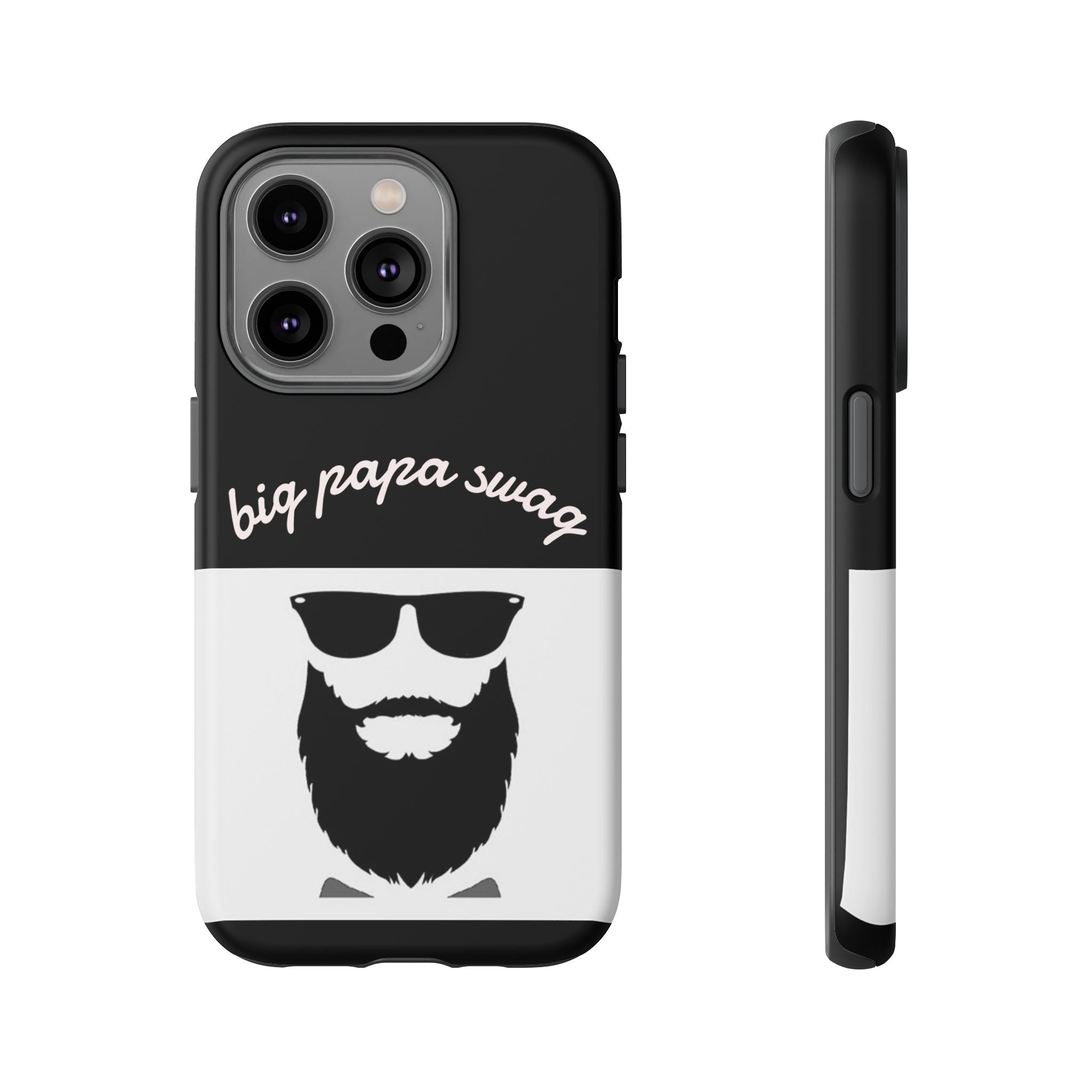 Stylish Phone Case for Dads, Big Papa Swag Design, Gift for Father's Day, Birthday Present, Cool Accessory, Trendy Mobile Cover