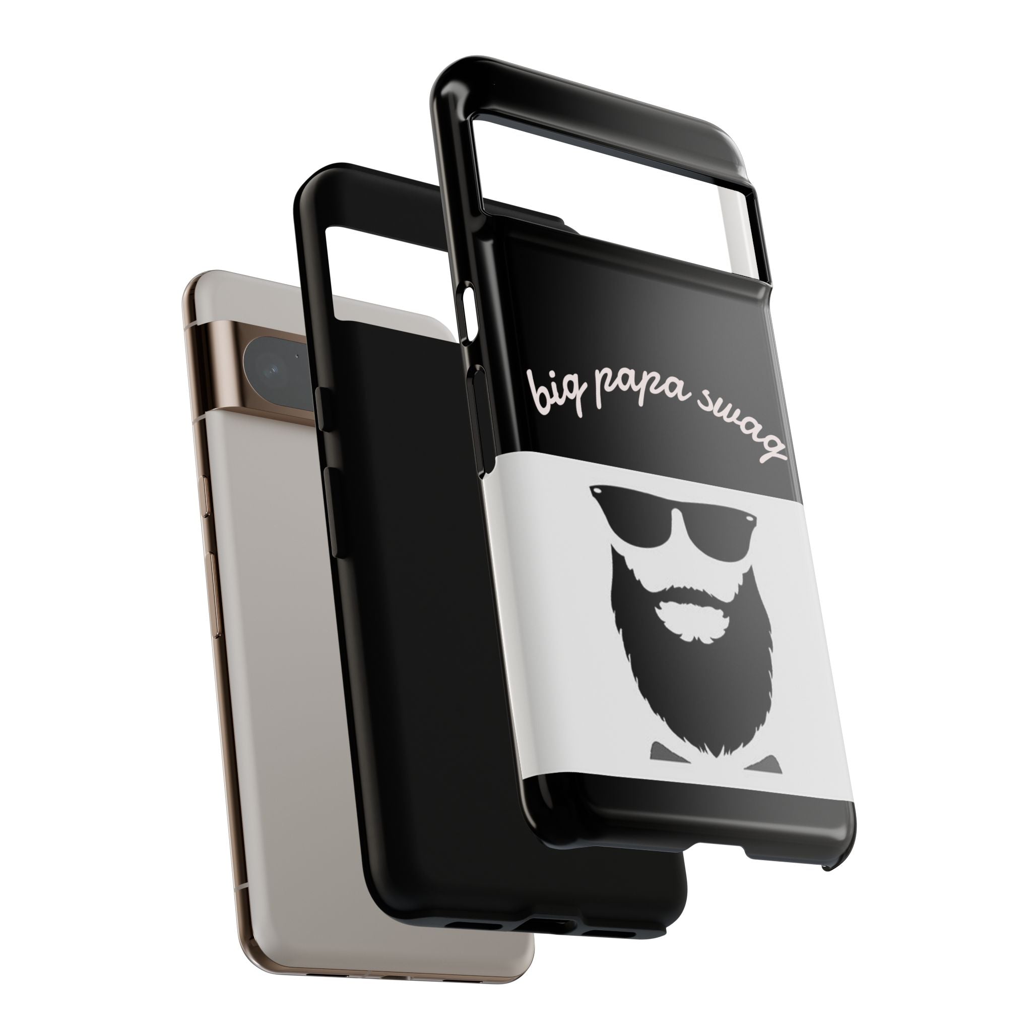 Stylish Phone Case for Dads, Big Papa Swag Design, Gift for Father's Day, Birthday Present, Cool Accessory, Trendy Mobile Cover