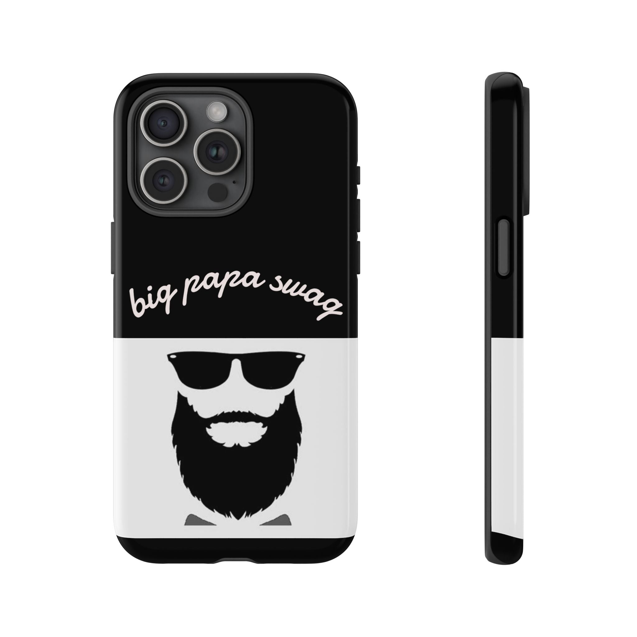 Stylish Phone Case for Dads, Big Papa Swag Design, Gift for Father's Day, Birthday Present, Cool Accessory, Trendy Mobile Cover