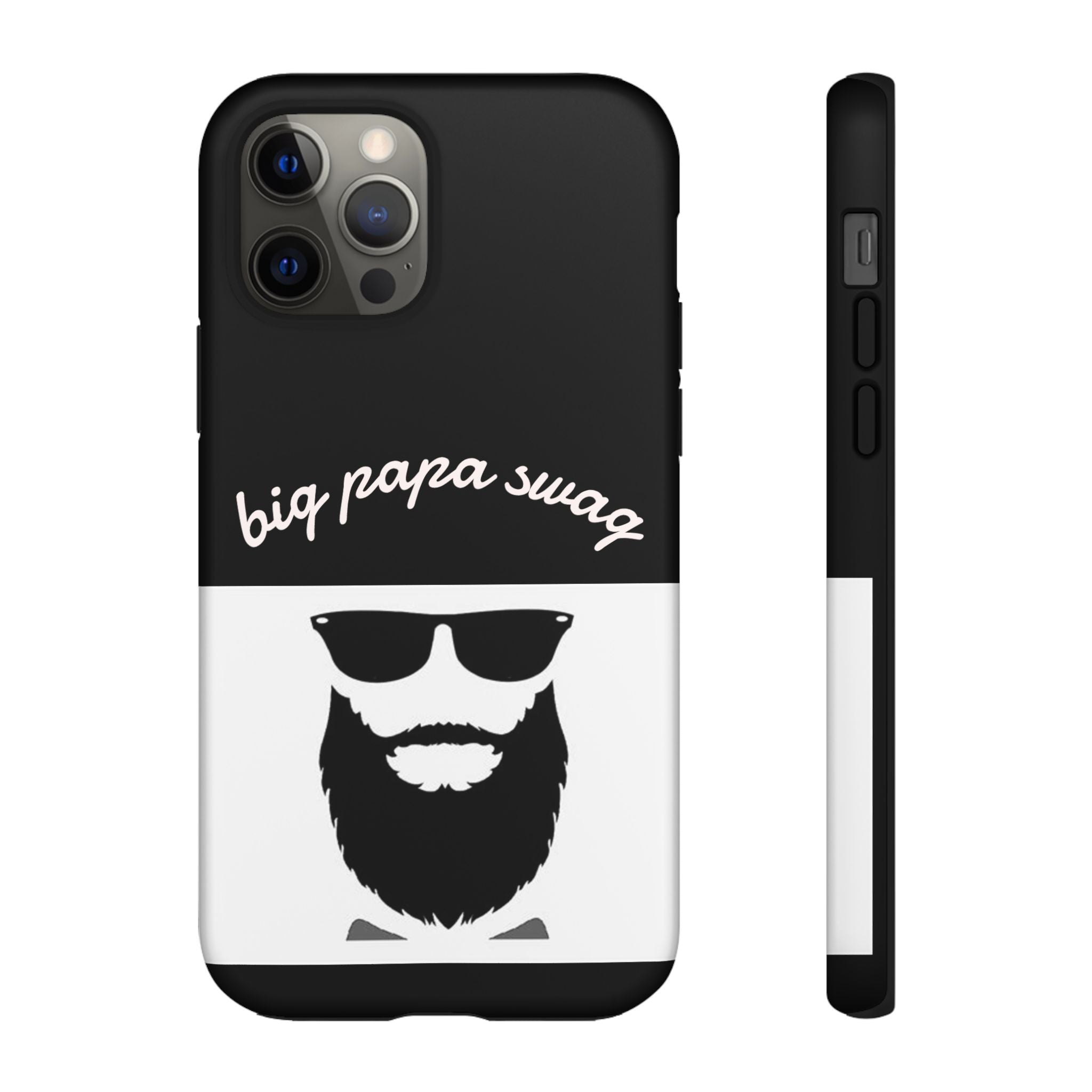 Stylish Phone Case for Dads, Big Papa Swag Design, Gift for Father's Day, Birthday Present, Cool Accessory, Trendy Mobile Cover