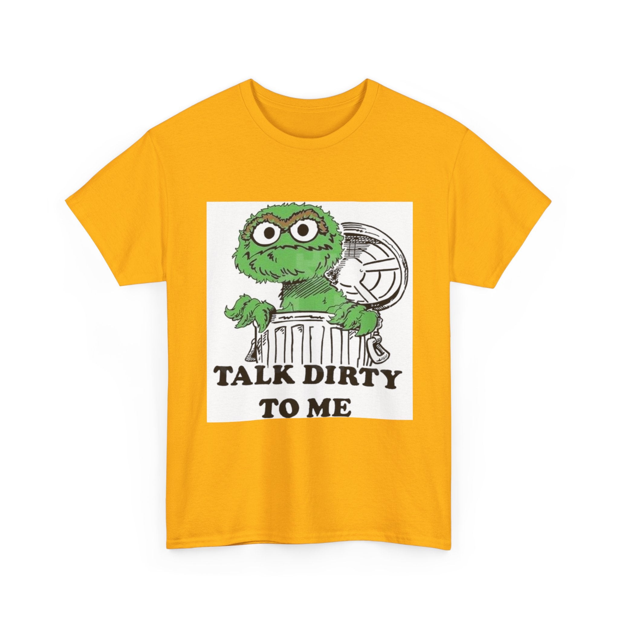Funny Graphic Tee, Oscar the Grouch Shirt, Casual Wear, Gift for Friends, Humor Clothing