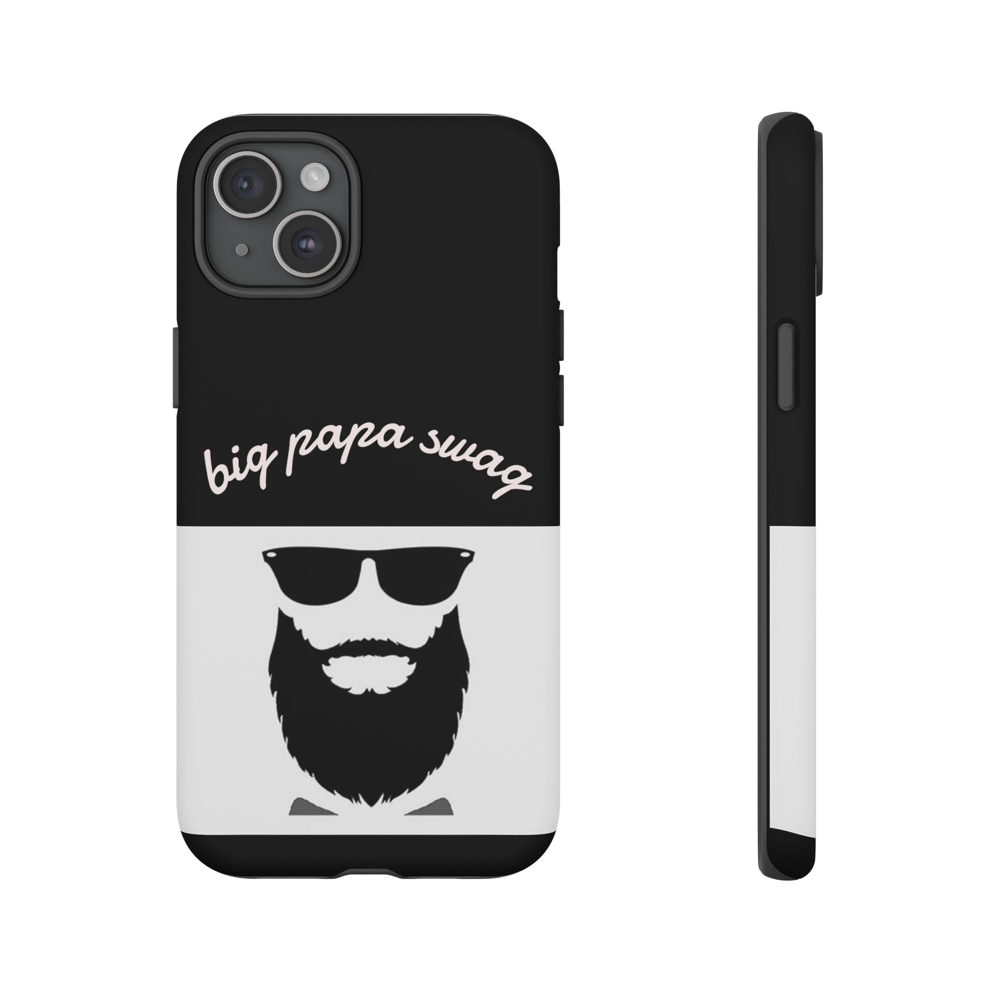 Stylish Phone Case for Dads, Big Papa Swag Design, Gift for Father's Day, Birthday Present, Cool Accessory, Trendy Mobile Cover