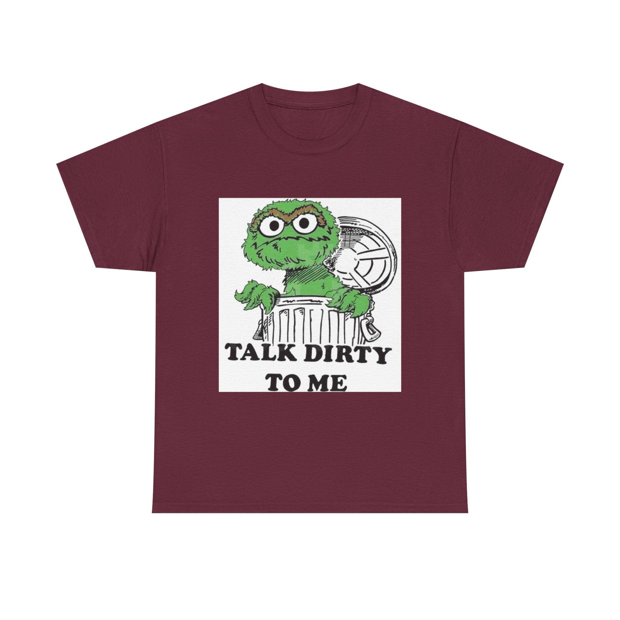 Funny Graphic Tee, Oscar the Grouch Shirt, Casual Wear, Gift for Friends, Humor Clothing