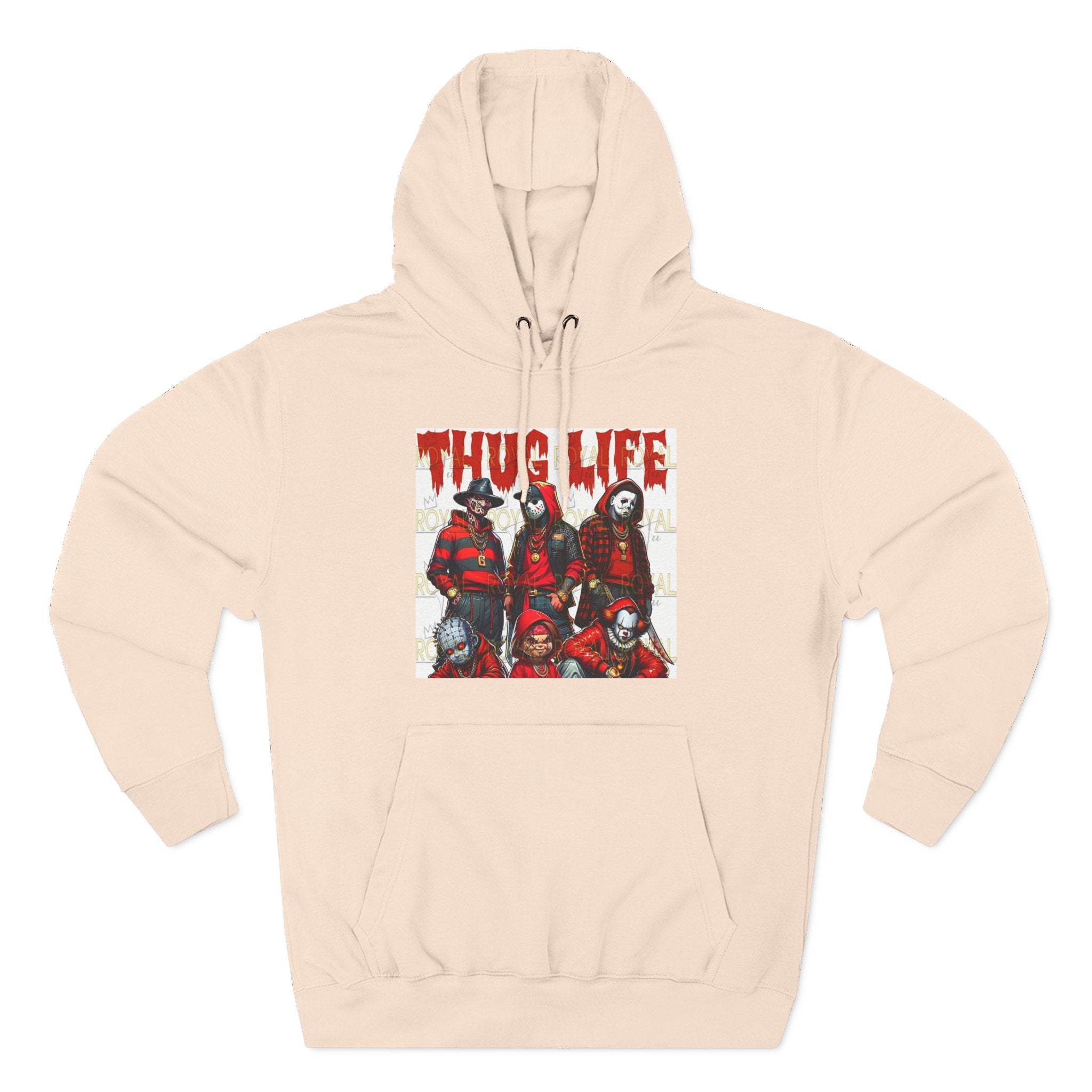 Thug Life Three-Panel Fleece Hoodie, Cozy Sweatshirt for Casual Wear, Gift for Friends, Unisex Hoodie for Everyday Comfort, Hoodie for [...]