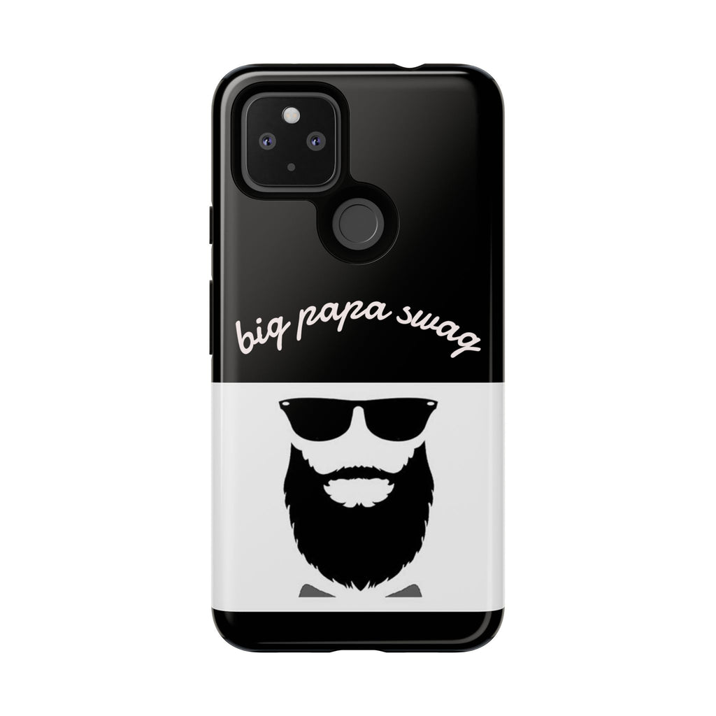 Stylish Phone Case for Dads, Big Papa Swag Design, Gift for Father's Day, Birthday Present, Cool Accessory, Trendy Mobile Cover