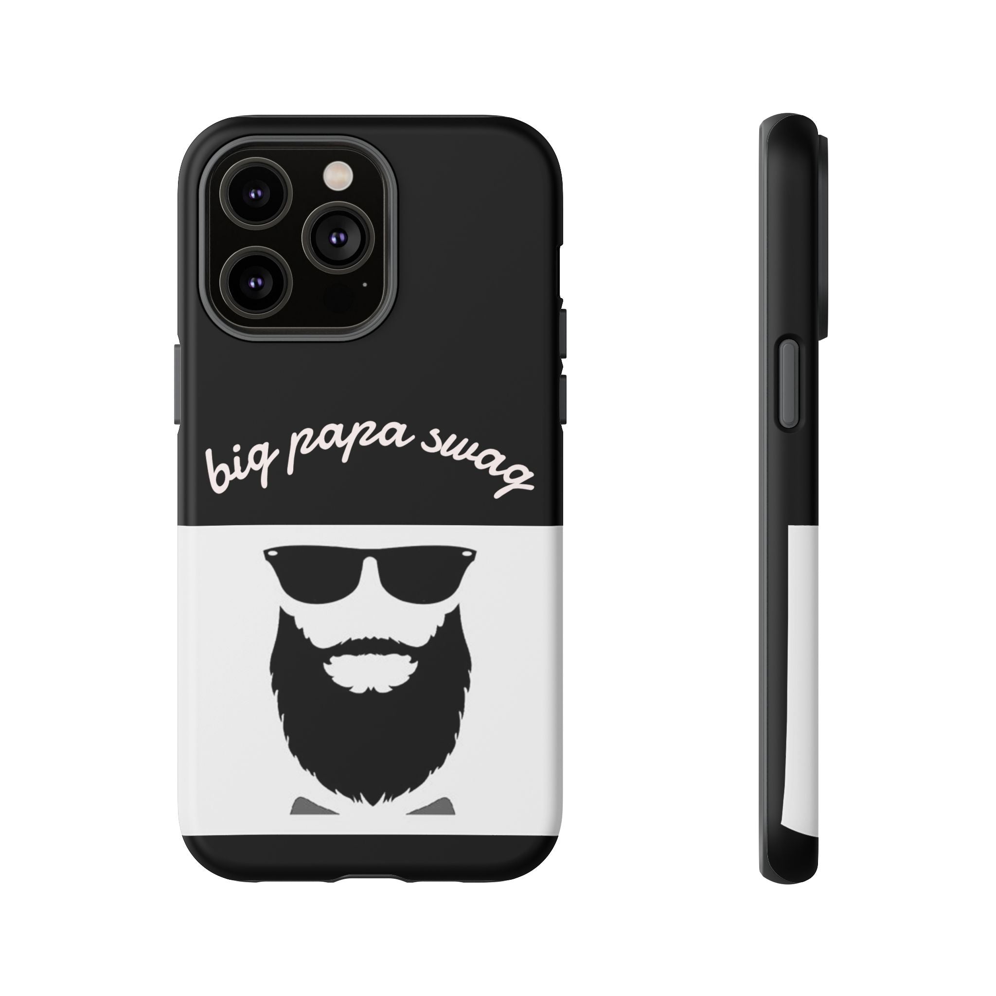Stylish Phone Case for Dads, Big Papa Swag Design, Gift for Father's Day, Birthday Present, Cool Accessory, Trendy Mobile Cover