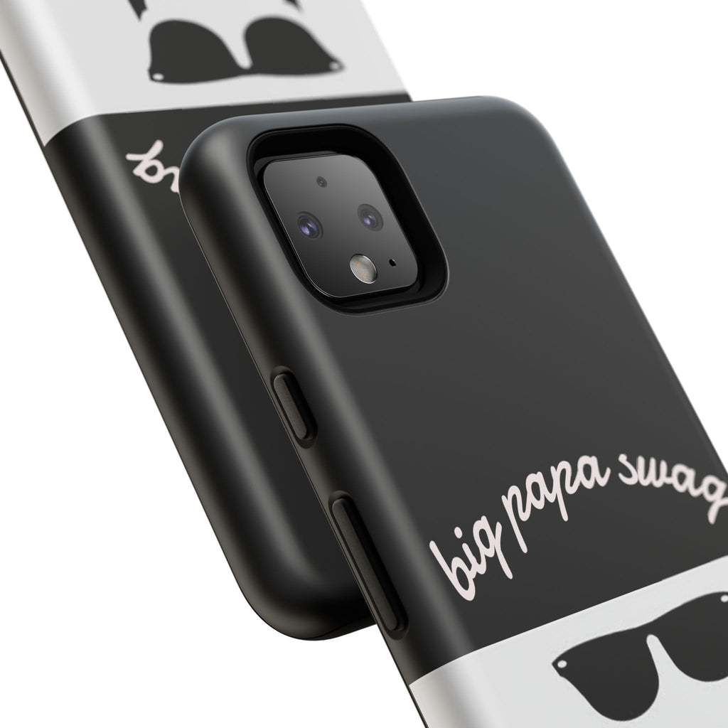 Stylish Phone Case for Dads, Big Papa Swag Design, Gift for Father's Day, Birthday Present, Cool Accessory, Trendy Mobile Cover
