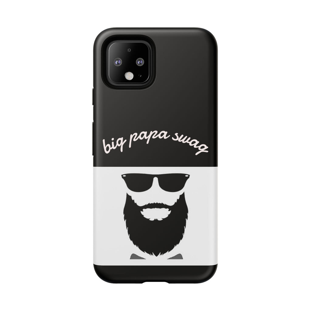 Stylish Phone Case for Dads, Big Papa Swag Design, Gift for Father's Day, Birthday Present, Cool Accessory, Trendy Mobile Cover
