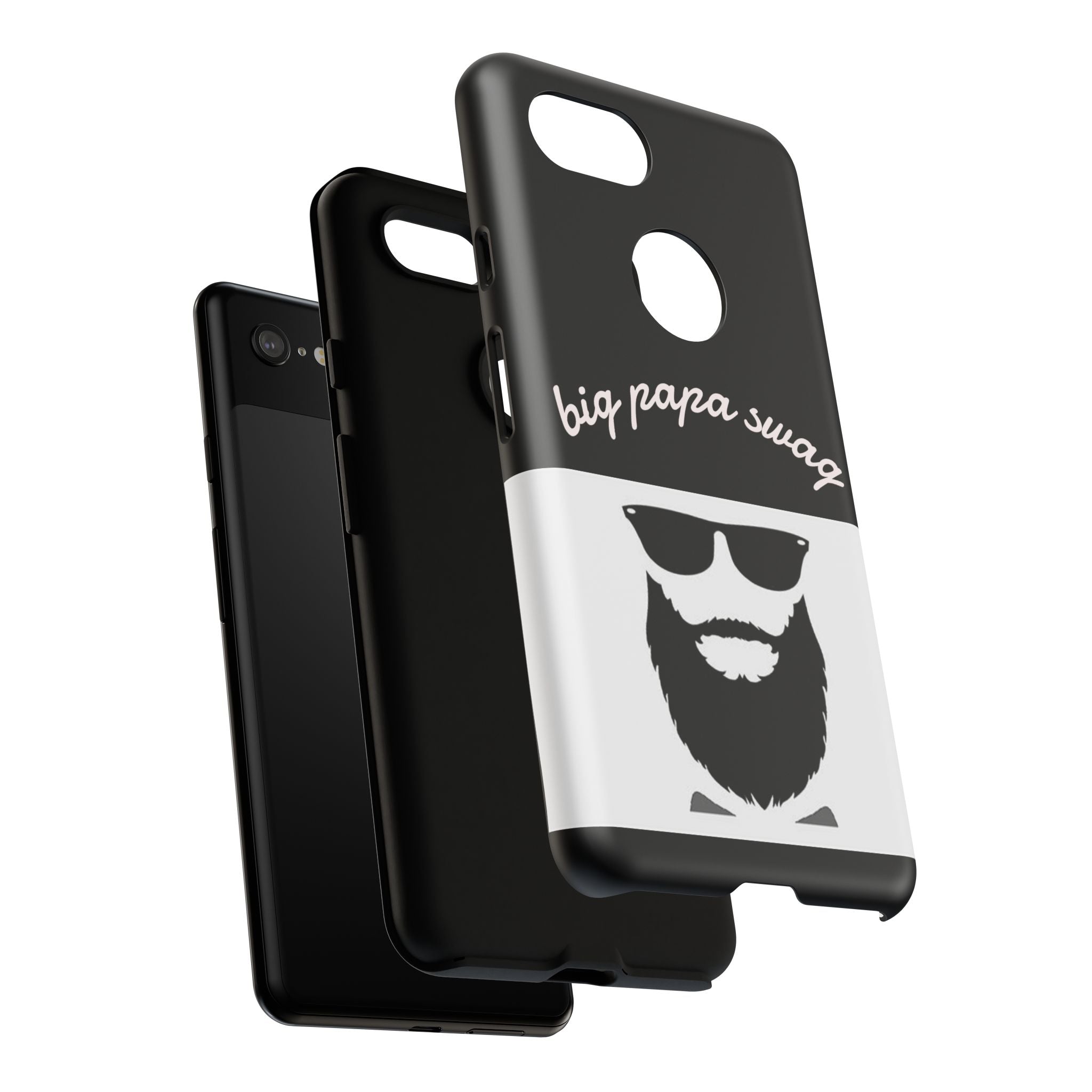 Stylish Phone Case for Dads, Big Papa Swag Design, Gift for Father's Day, Birthday Present, Cool Accessory, Trendy Mobile Cover