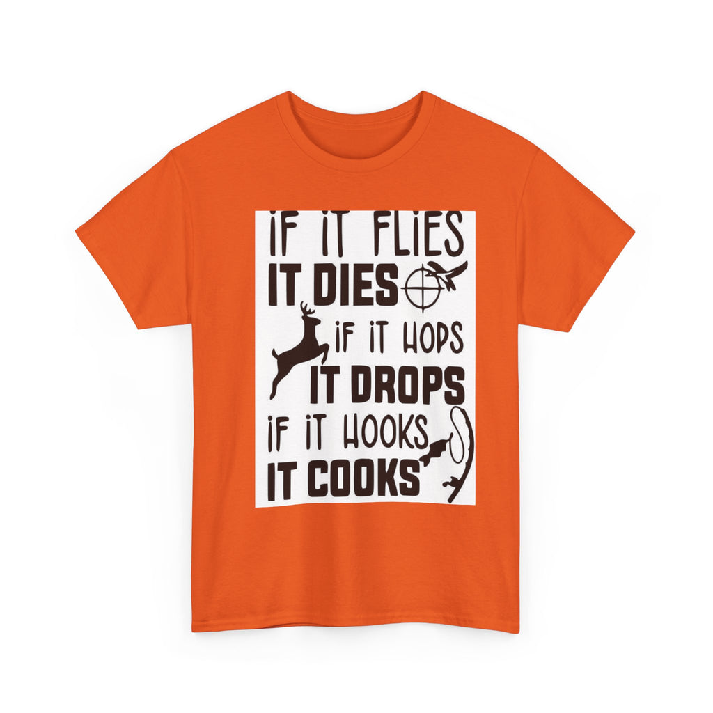 Hunting Quotes Tee, Funny Outdoor Shirt, Unisex Cotton T-Shirt, Gift for Hunters, Casual Wear for Nature Lovers