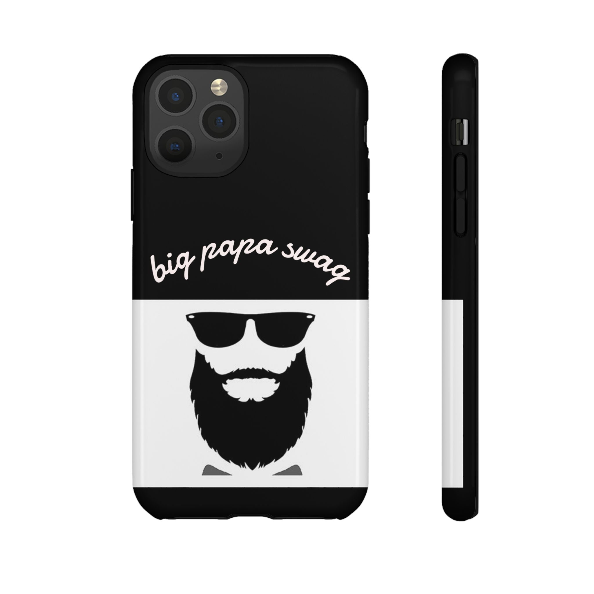 Stylish Phone Case for Dads, Big Papa Swag Design, Gift for Father's Day, Birthday Present, Cool Accessory, Trendy Mobile Cover