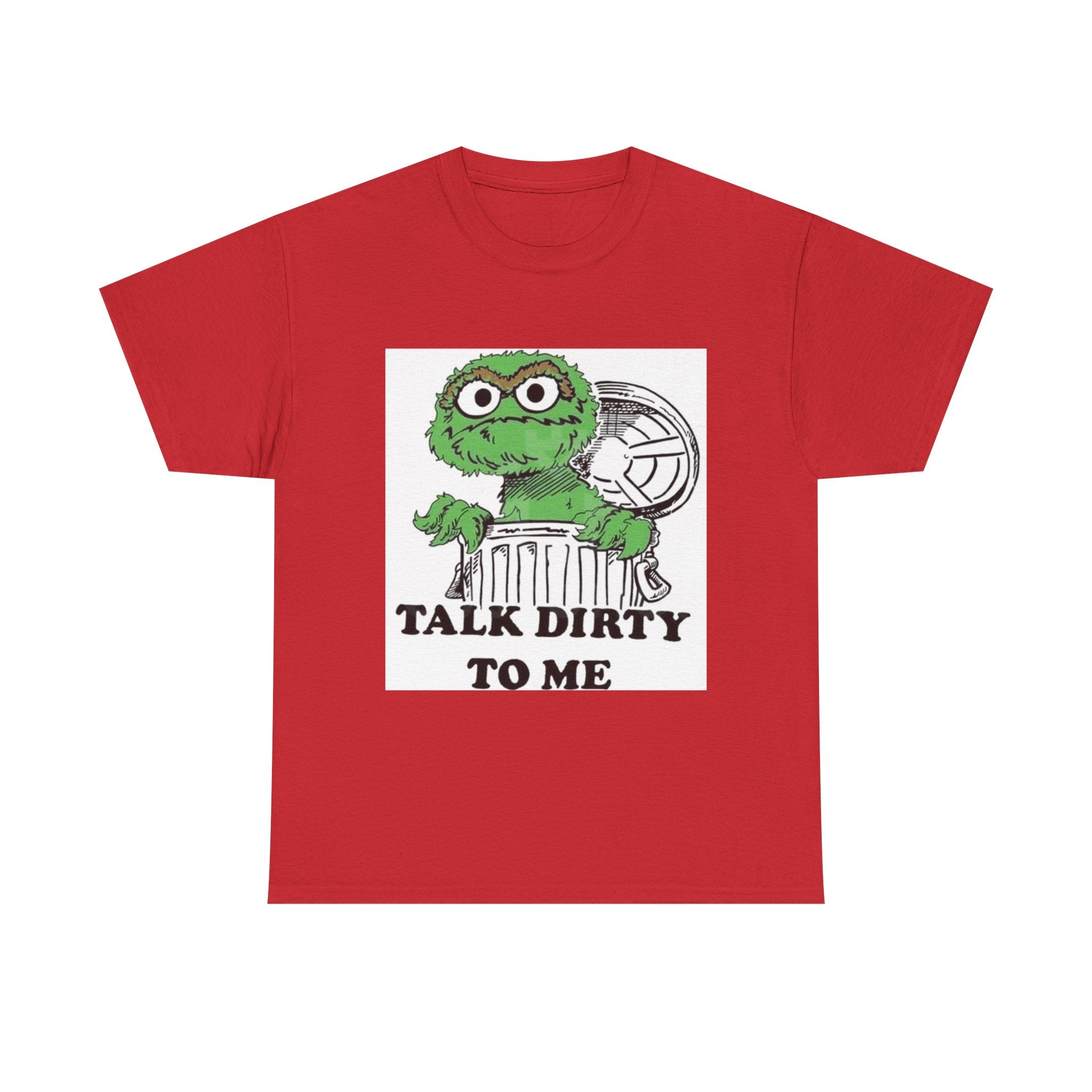 Funny Graphic Tee, Oscar the Grouch Shirt, Casual Wear, Gift for Friends, Humor Clothing