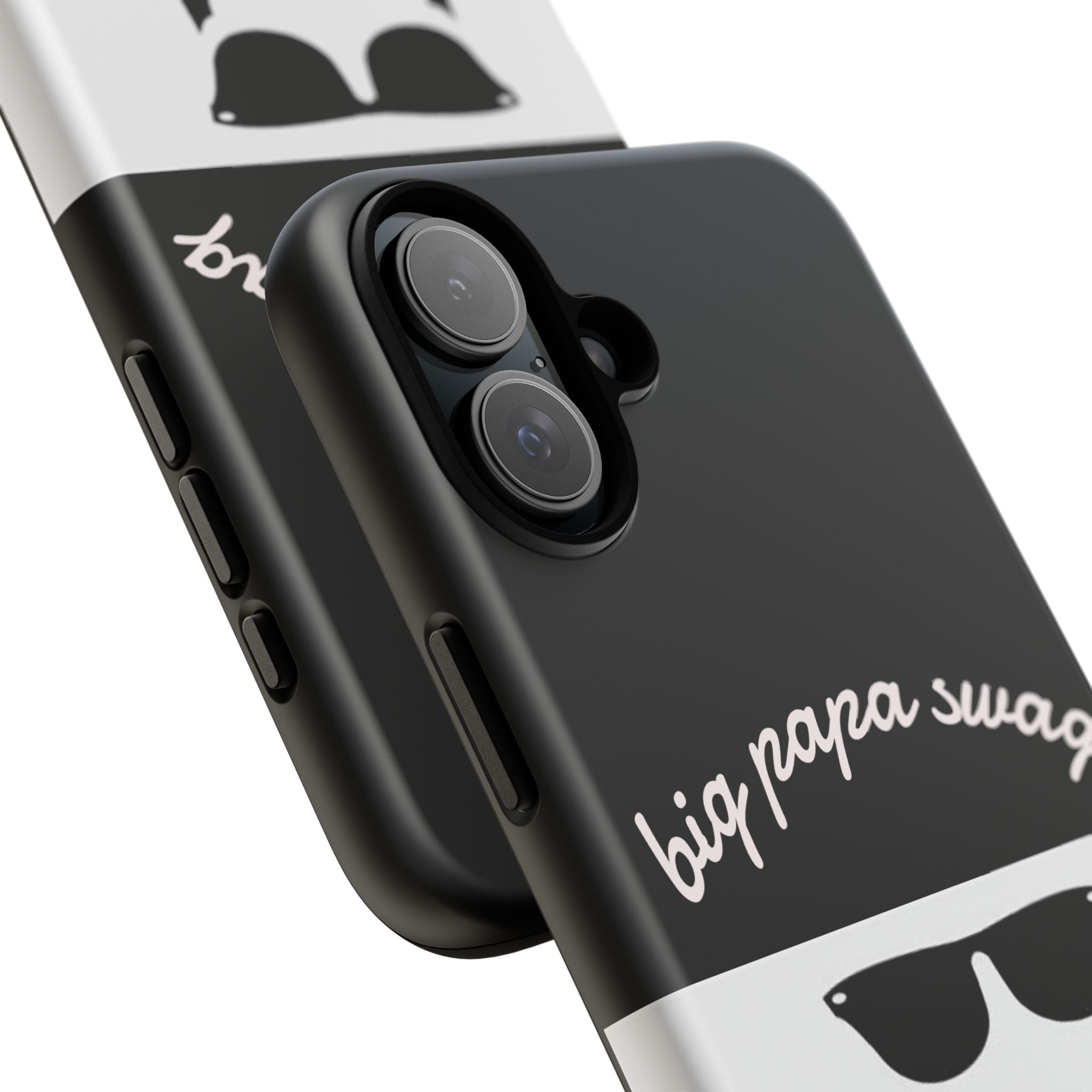 Stylish Phone Case for Dads, Big Papa Swag Design, Gift for Father's Day, Birthday Present, Cool Accessory, Trendy Mobile Cover