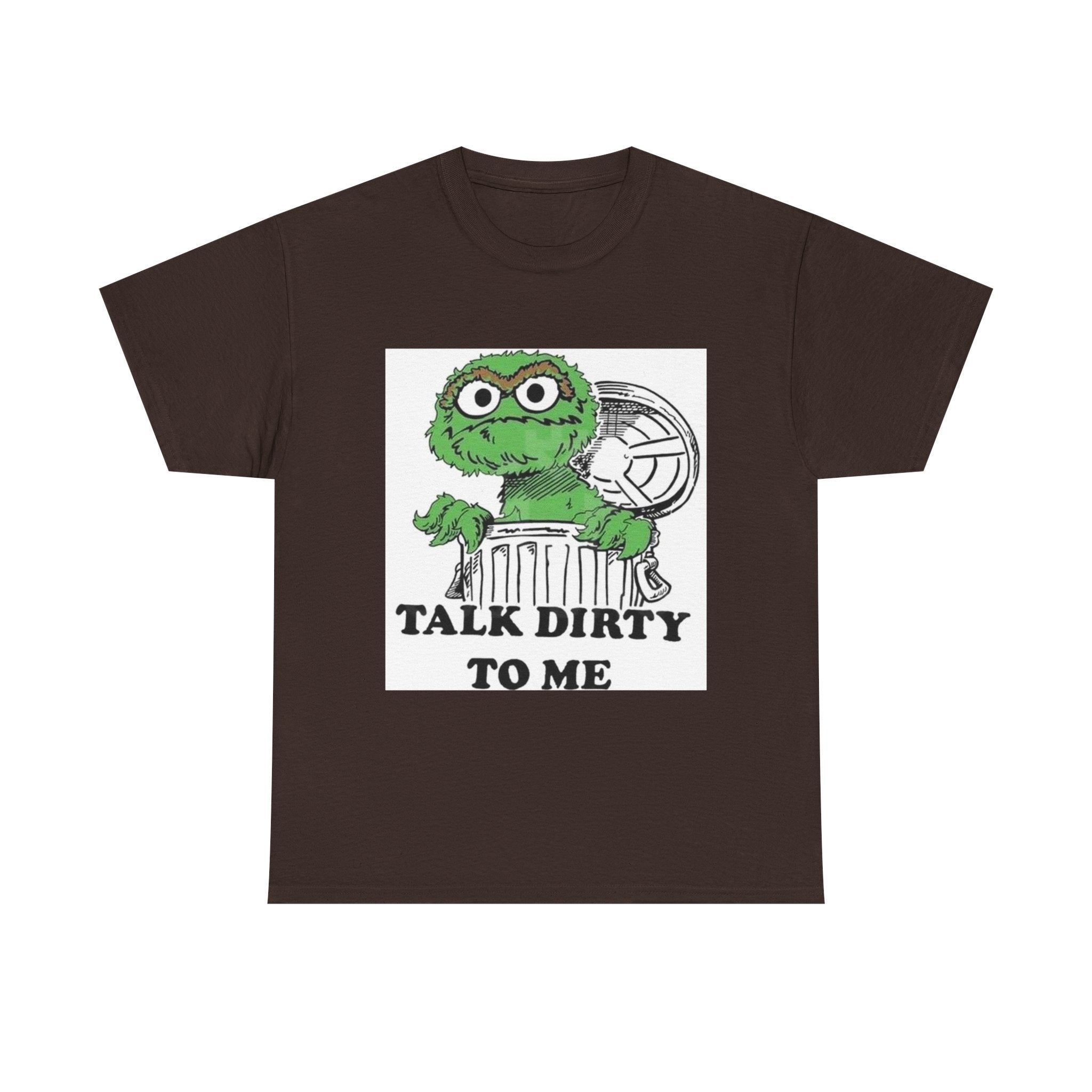 Funny Graphic Tee, Oscar the Grouch Shirt, Casual Wear, Gift for Friends, Humor Clothing