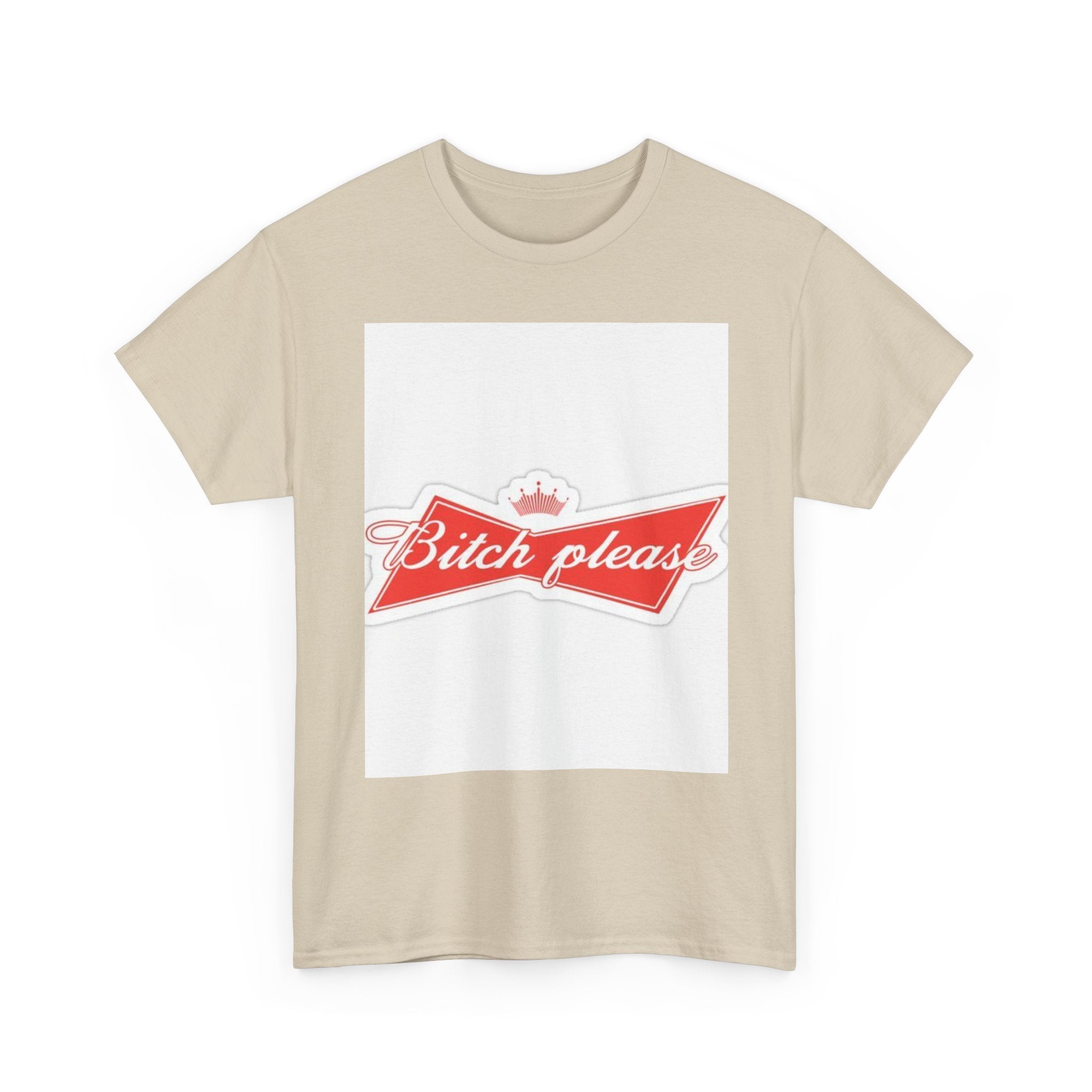 Bitch Please Unisex Heavy Cotton Tee, Funny Graphic Shirt, Casual Wear, Perfect Gift for Friends, Lazy Day Outfit, Humor Tee