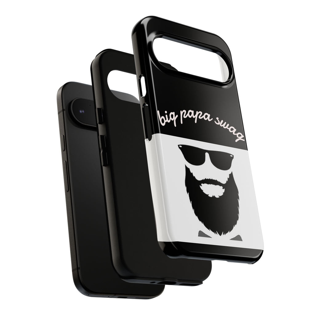 Stylish Phone Case for Dads, Big Papa Swag Design, Gift for Father's Day, Birthday Present, Cool Accessory, Trendy Mobile Cover