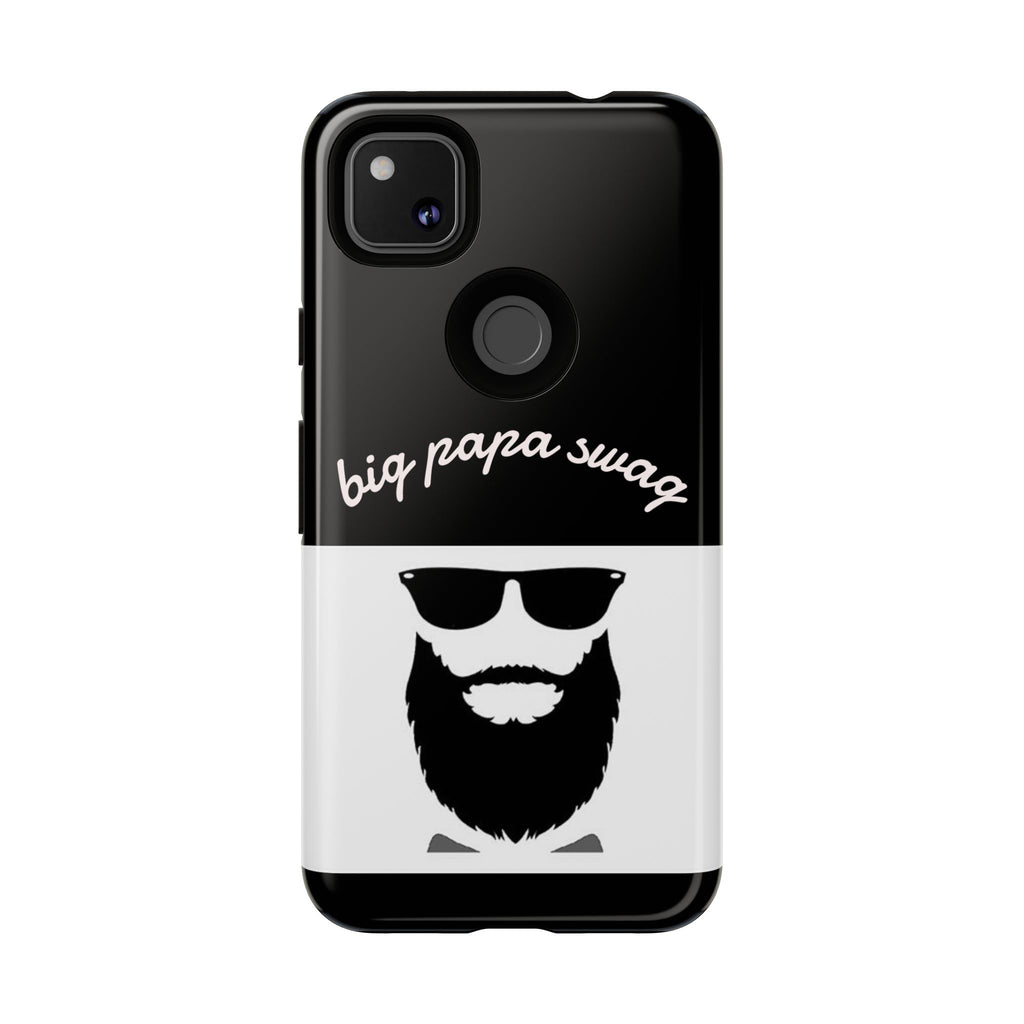 Stylish Phone Case for Dads, Big Papa Swag Design, Gift for Father's Day, Birthday Present, Cool Accessory, Trendy Mobile Cover