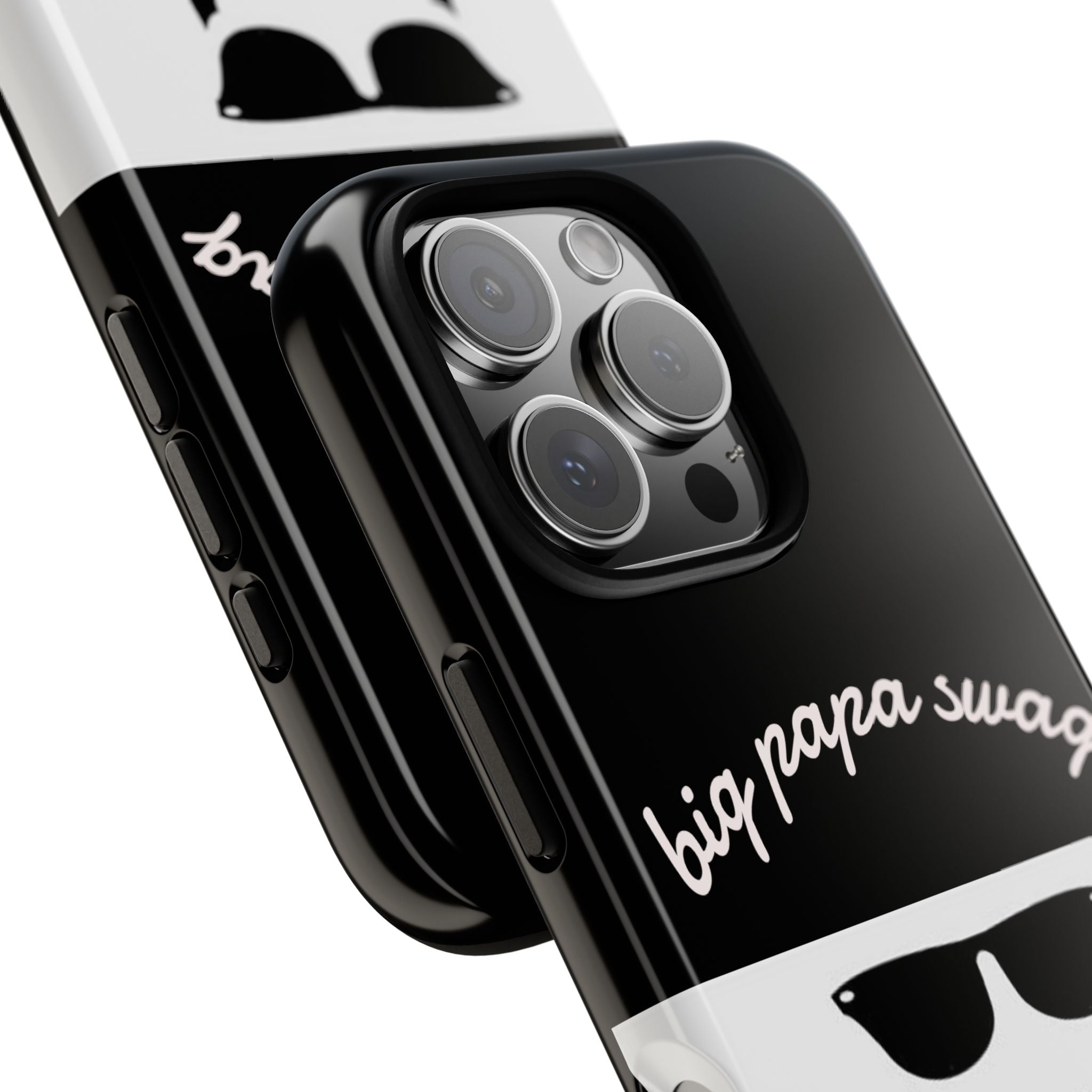 Stylish Phone Case for Dads, Big Papa Swag Design, Gift for Father's Day, Birthday Present, Cool Accessory, Trendy Mobile Cover