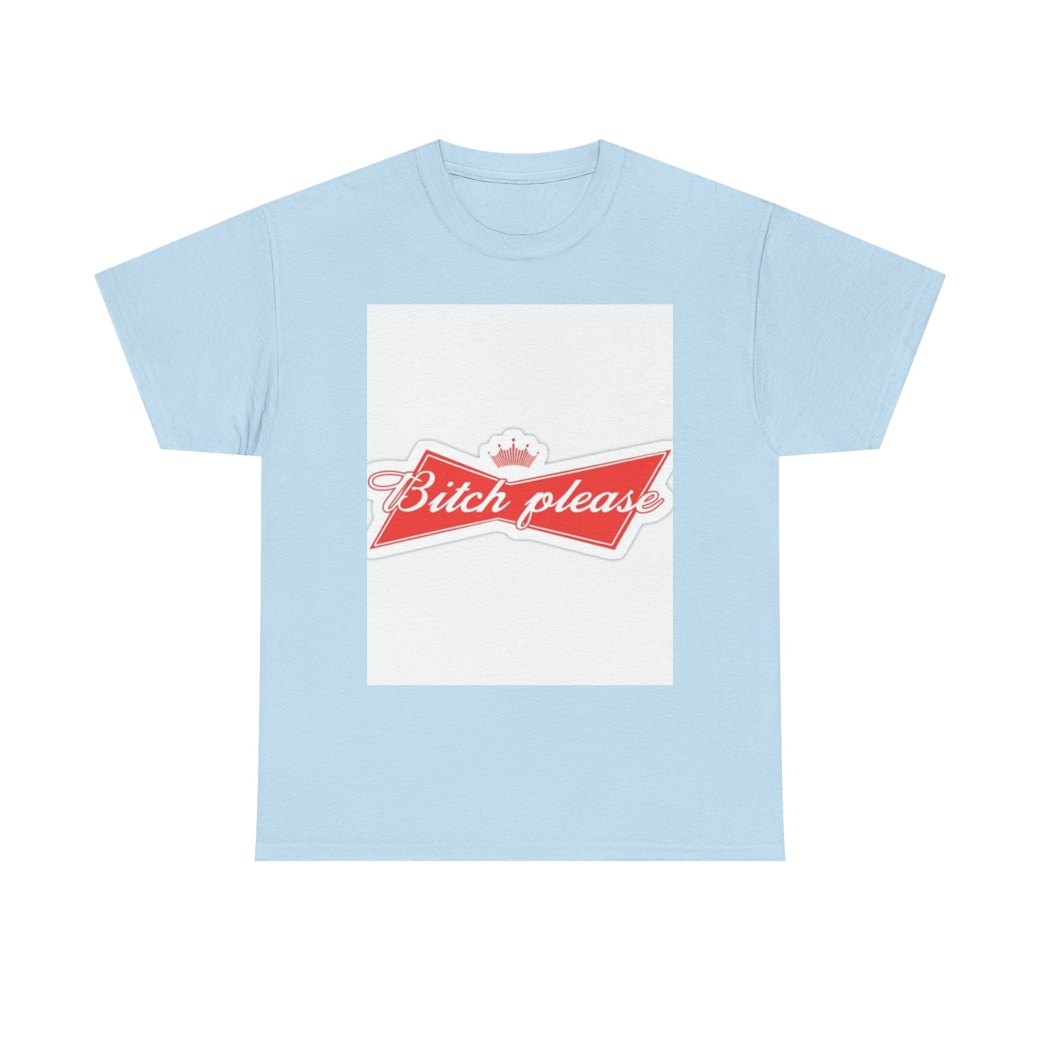 Bitch Please Unisex Heavy Cotton Tee, Funny Graphic Shirt, Casual Wear, Perfect Gift for Friends, Lazy Day Outfit, Humor Tee