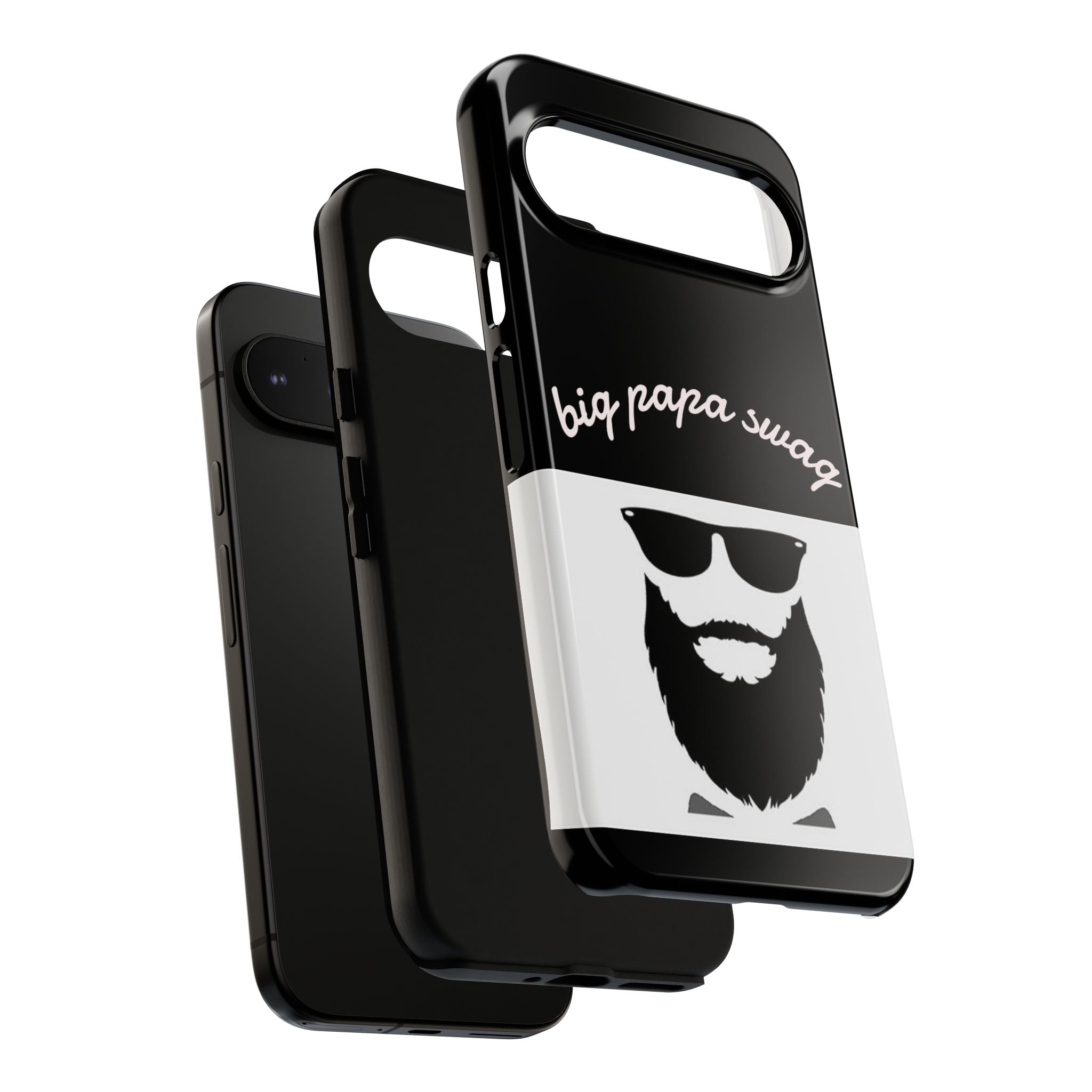 Stylish Phone Case for Dads, Big Papa Swag Design, Gift for Father's Day, Birthday Present, Cool Accessory, Trendy Mobile Cover