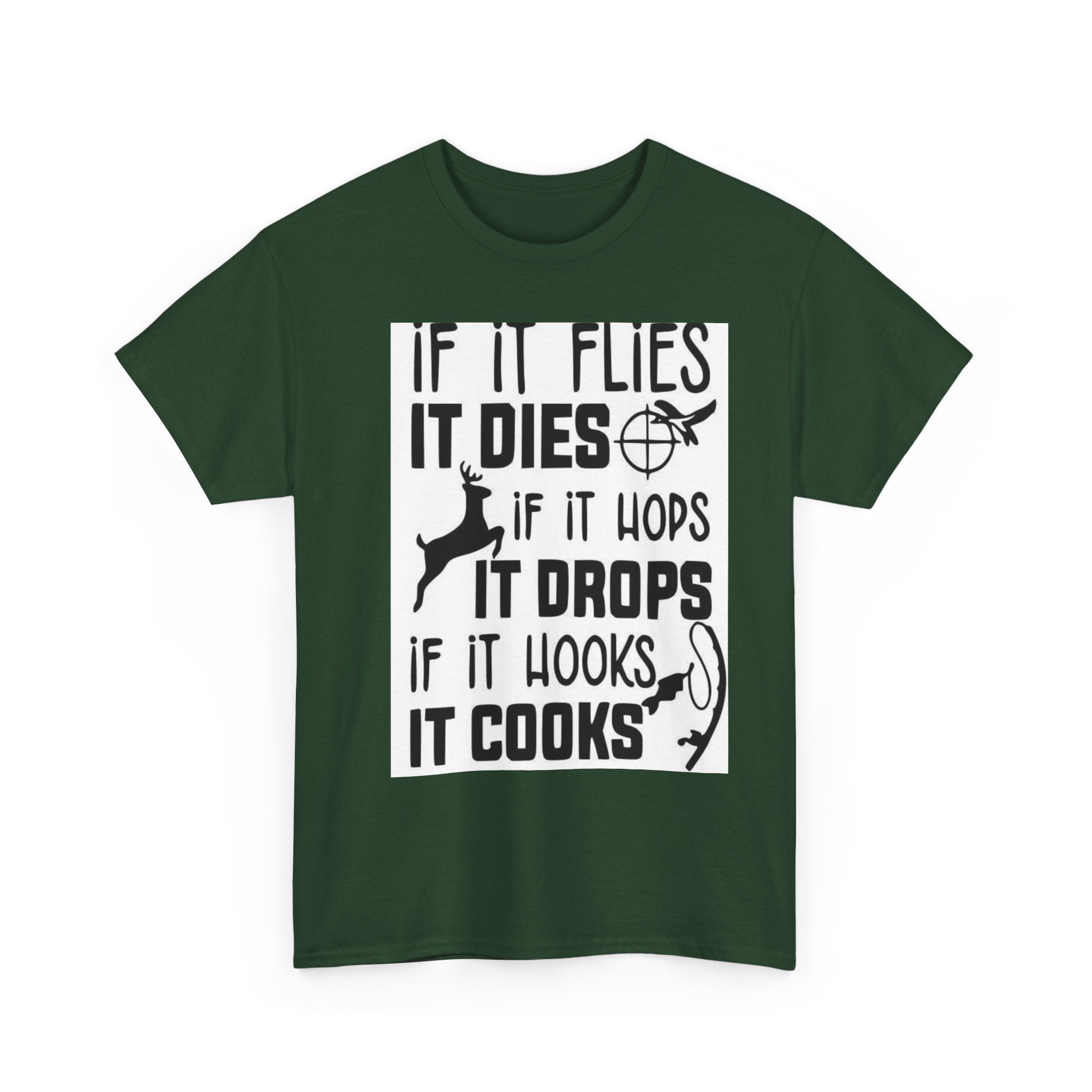 Hunting Quotes Tee, Funny Outdoor Shirt, Unisex Cotton T-Shirt, Gift for Hunters, Casual Wear for Nature Lovers