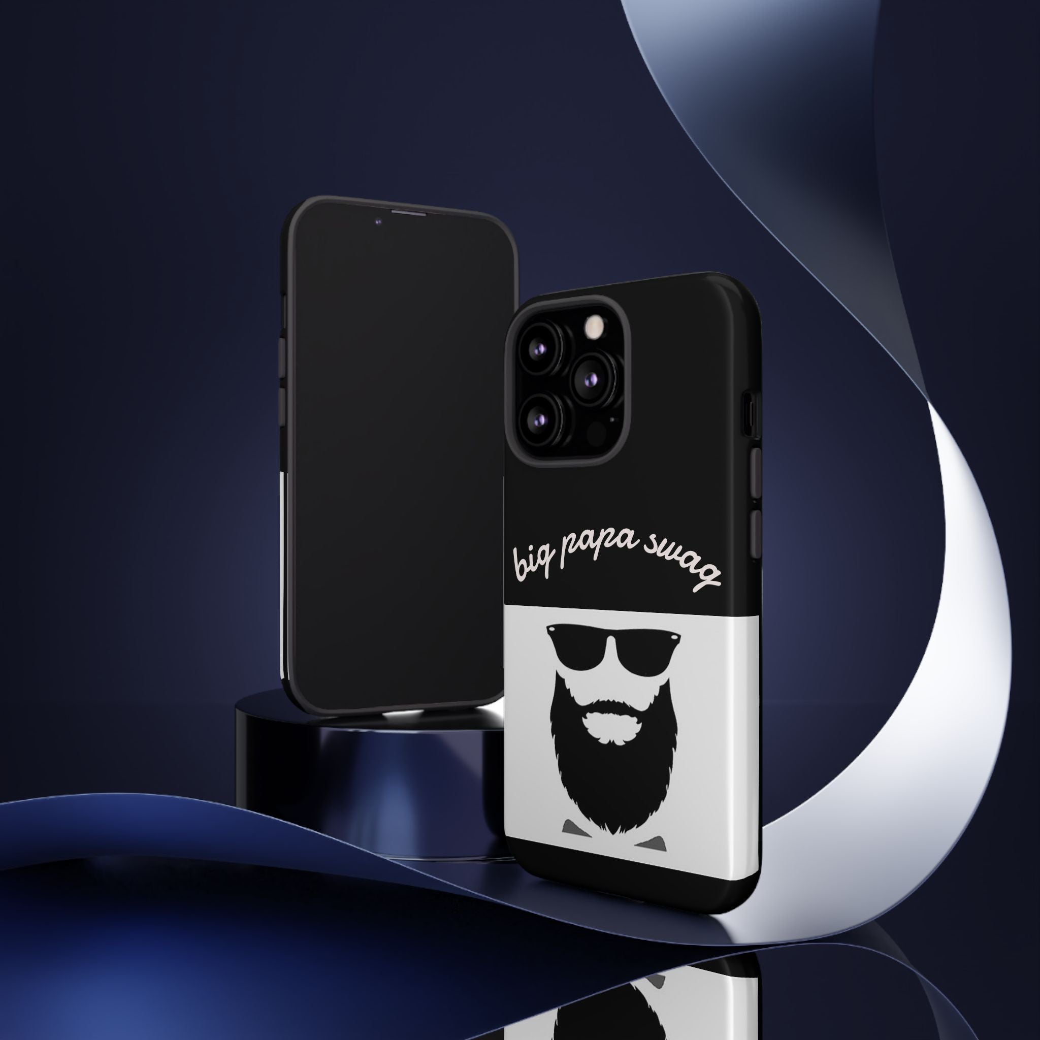 Stylish Phone Case for Dads, Big Papa Swag Design, Gift for Father's Day, Birthday Present, Cool Accessory, Trendy Mobile Cover