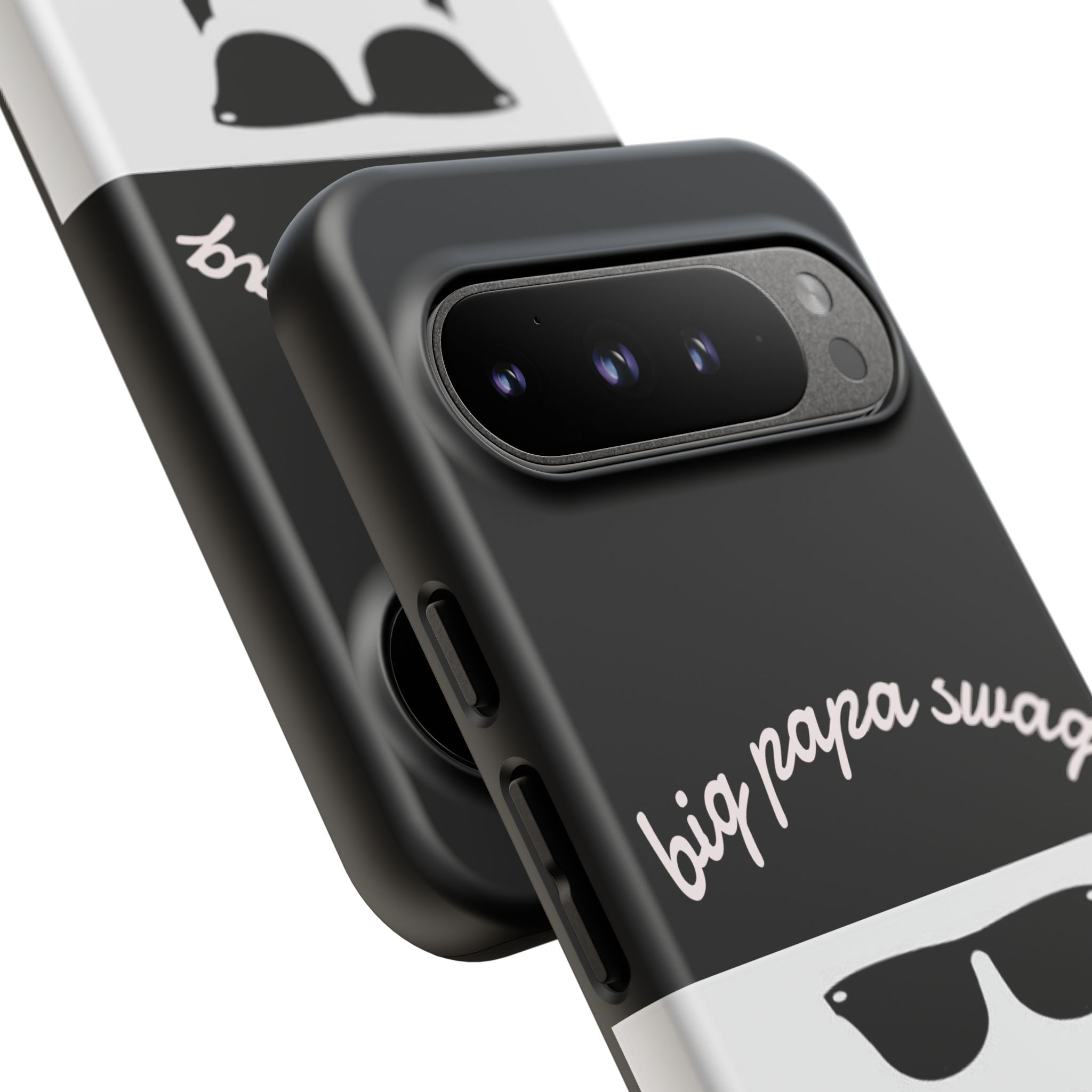 Stylish Phone Case for Dads, Big Papa Swag Design, Gift for Father's Day, Birthday Present, Cool Accessory, Trendy Mobile Cover