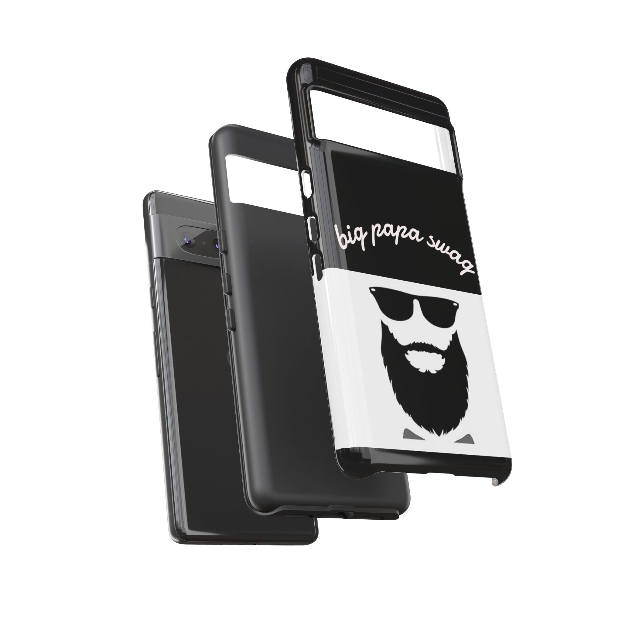 Stylish Phone Case for Dads, Big Papa Swag Design, Gift for Father's Day, Birthday Present, Cool Accessory, Trendy Mobile Cover