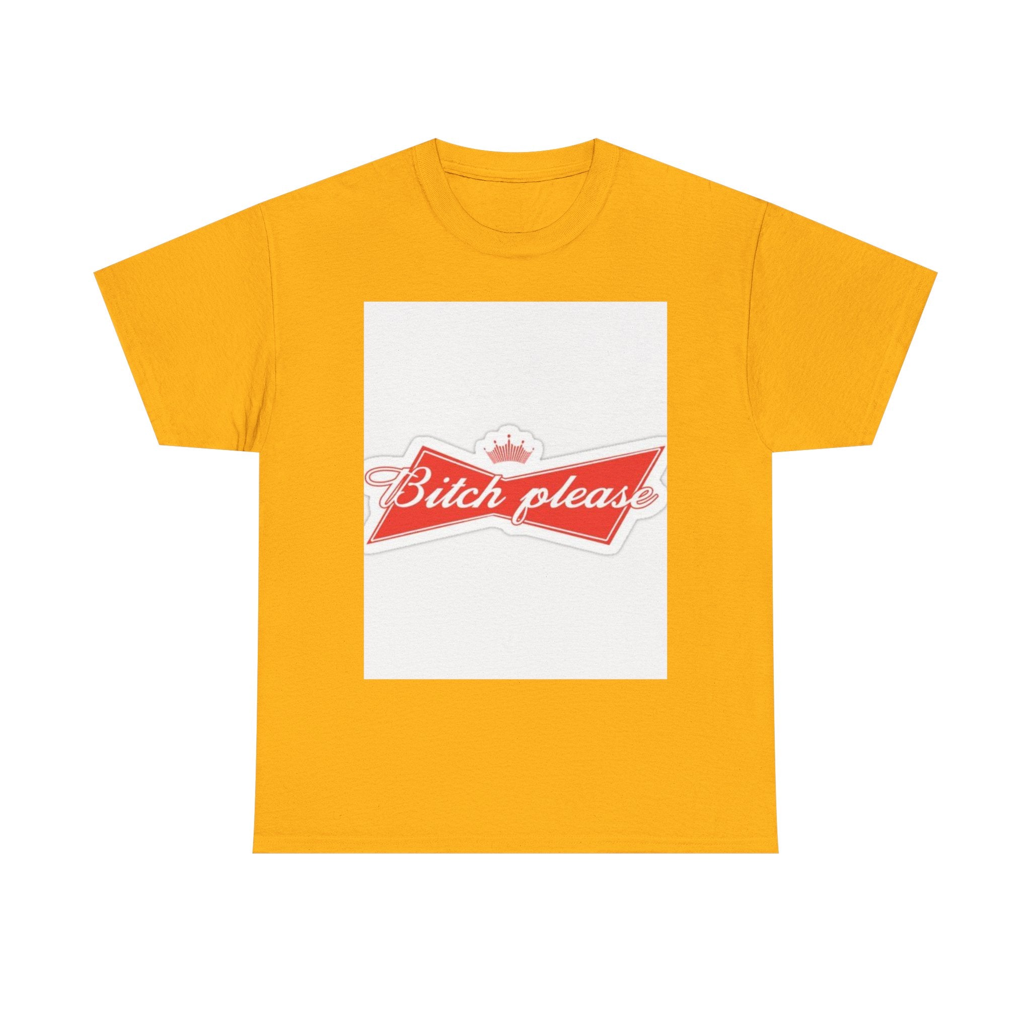 Bitch Please Unisex Heavy Cotton Tee, Funny Graphic Shirt, Casual Wear, Perfect Gift for Friends, Lazy Day Outfit, Humor Tee