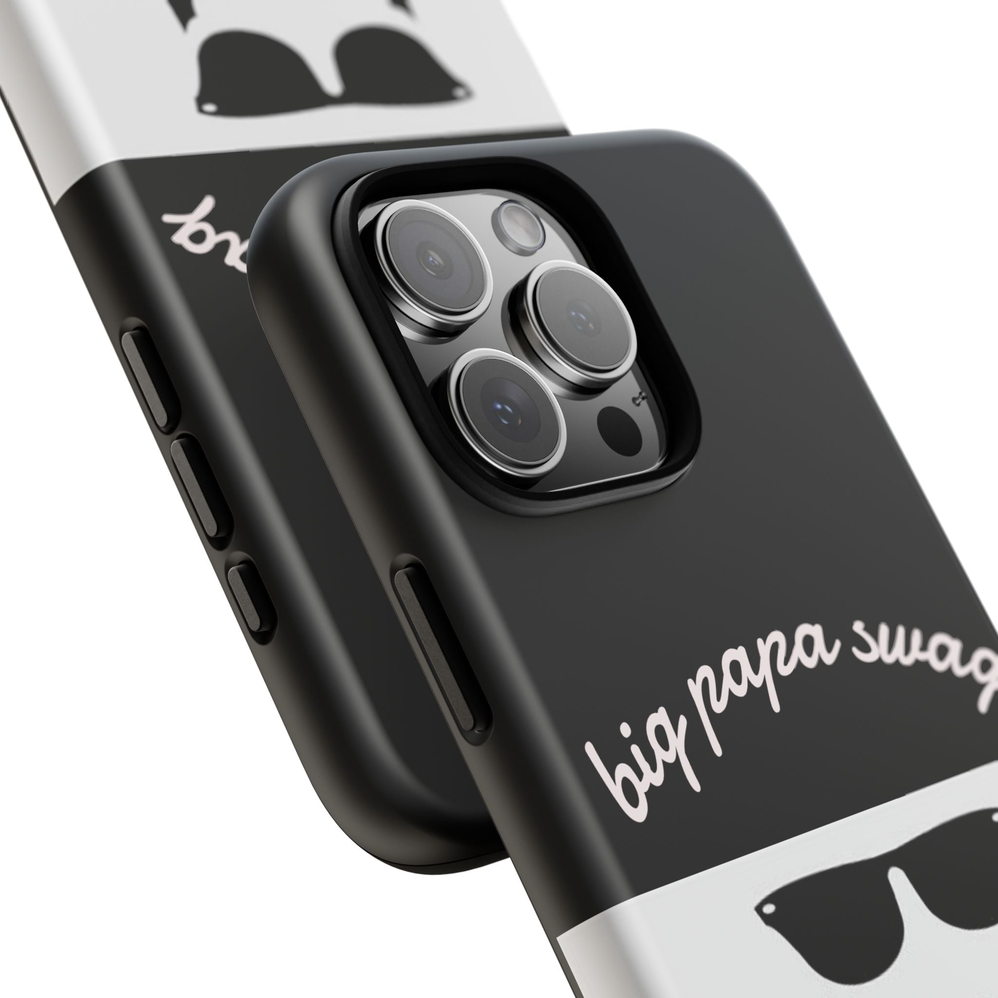 Stylish Phone Case for Dads, Big Papa Swag Design, Gift for Father's Day, Birthday Present, Cool Accessory, Trendy Mobile Cover