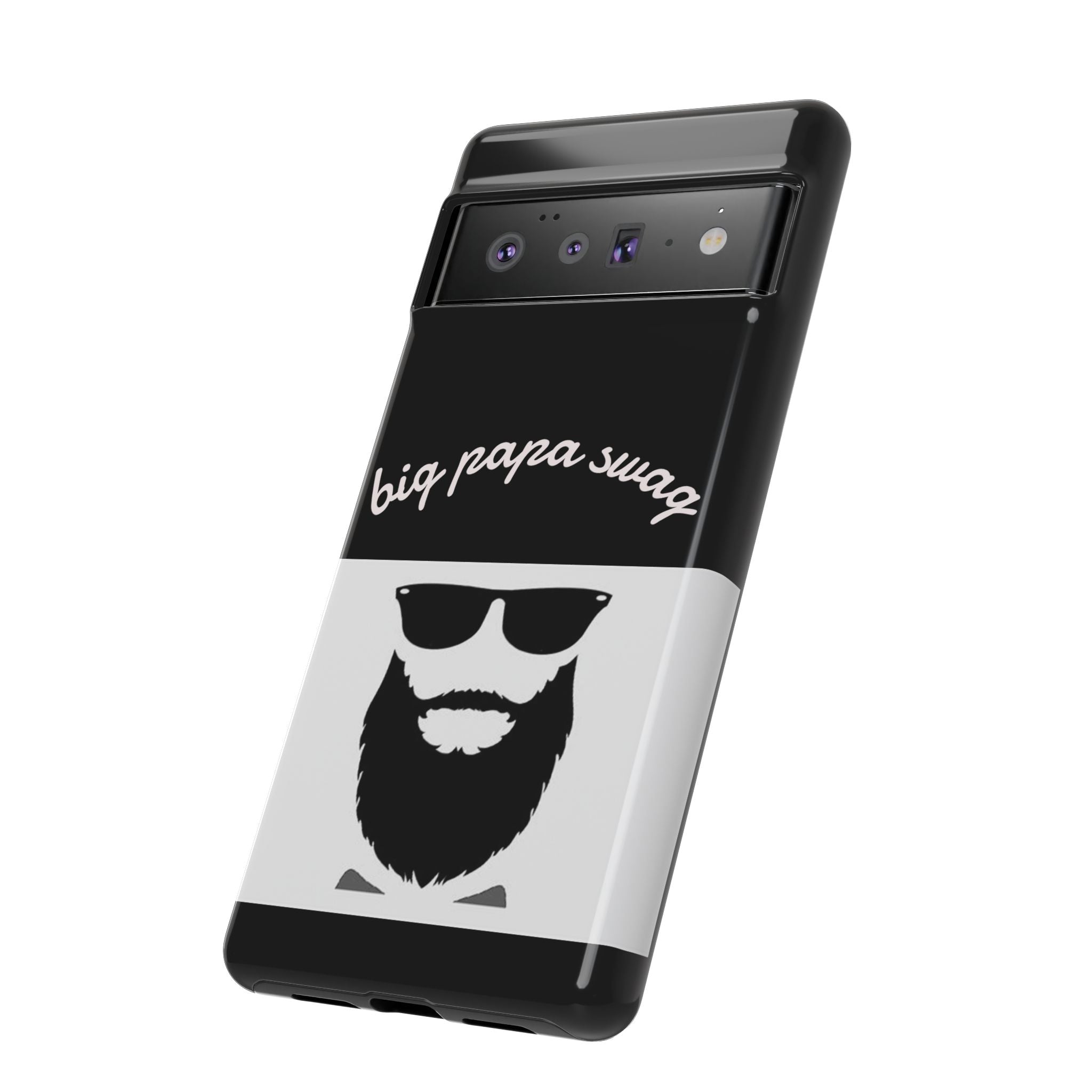 Stylish Phone Case for Dads, Big Papa Swag Design, Gift for Father's Day, Birthday Present, Cool Accessory, Trendy Mobile Cover