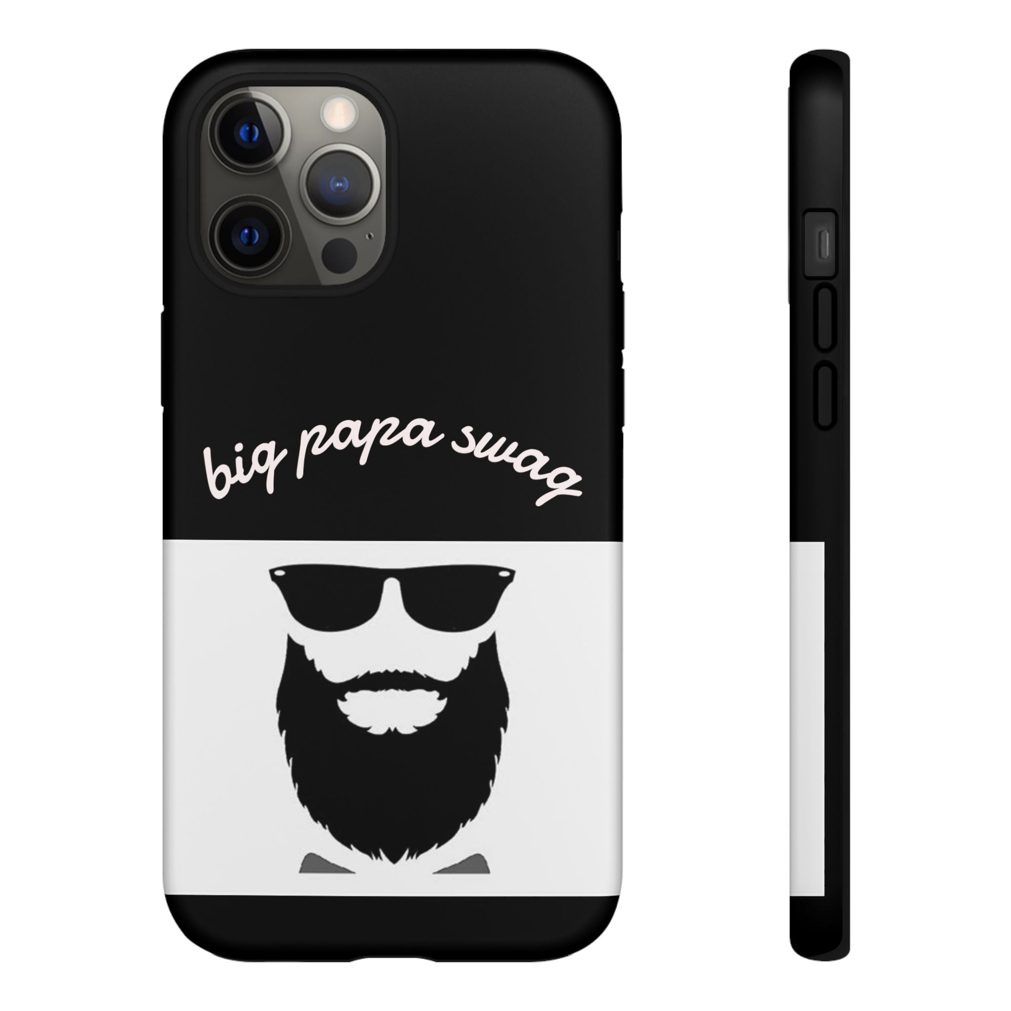 Stylish Phone Case for Dads, Big Papa Swag Design, Gift for Father's Day, Birthday Present, Cool Accessory, Trendy Mobile Cover
