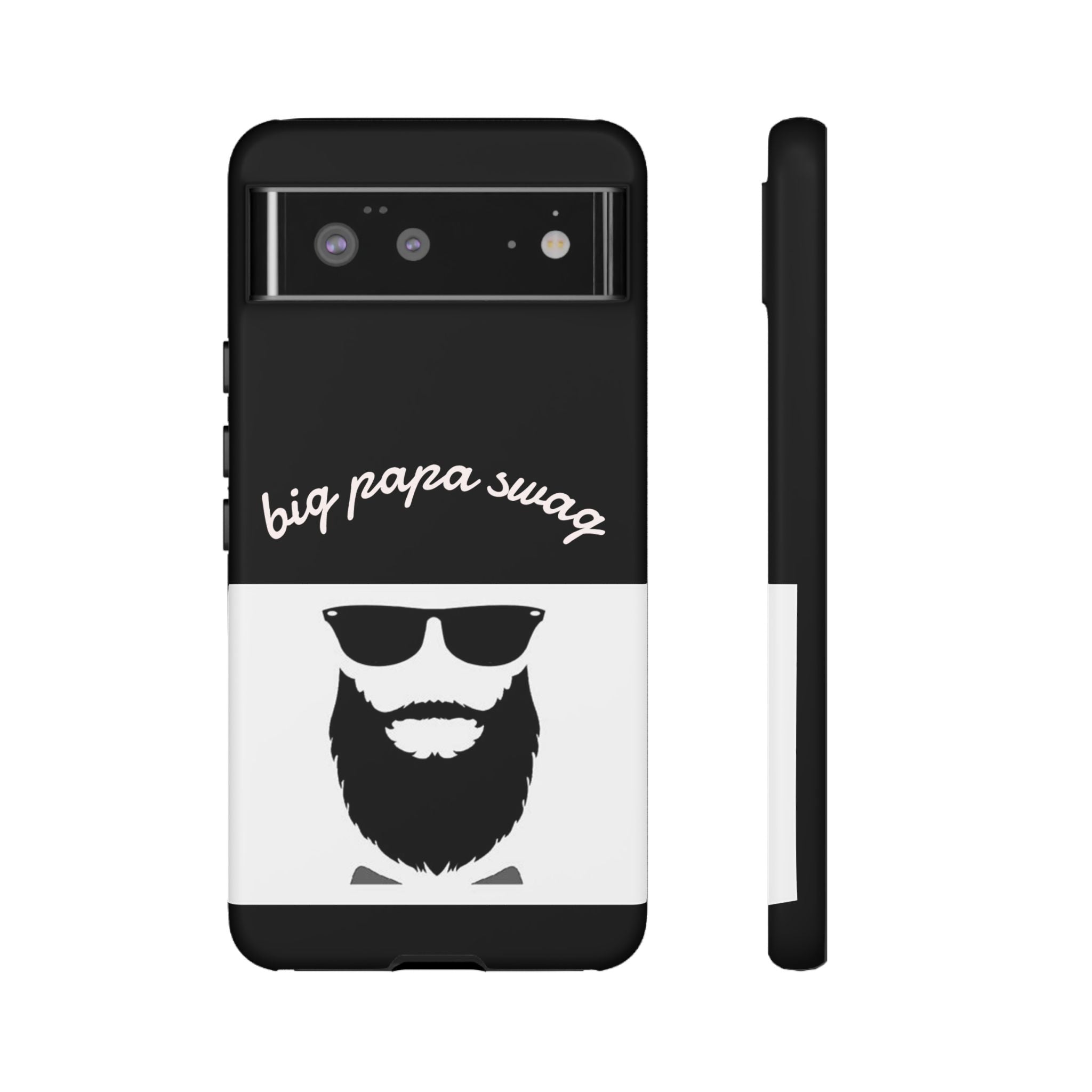 Stylish Phone Case for Dads, Big Papa Swag Design, Gift for Father's Day, Birthday Present, Cool Accessory, Trendy Mobile Cover