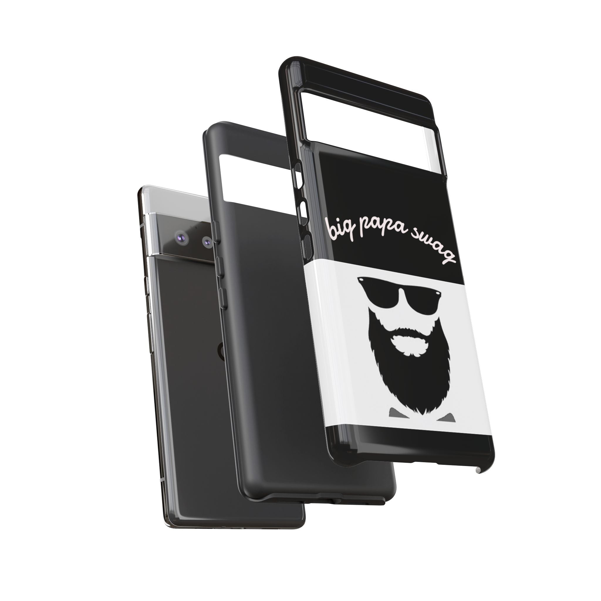 Stylish Phone Case for Dads, Big Papa Swag Design, Gift for Father's Day, Birthday Present, Cool Accessory, Trendy Mobile Cover