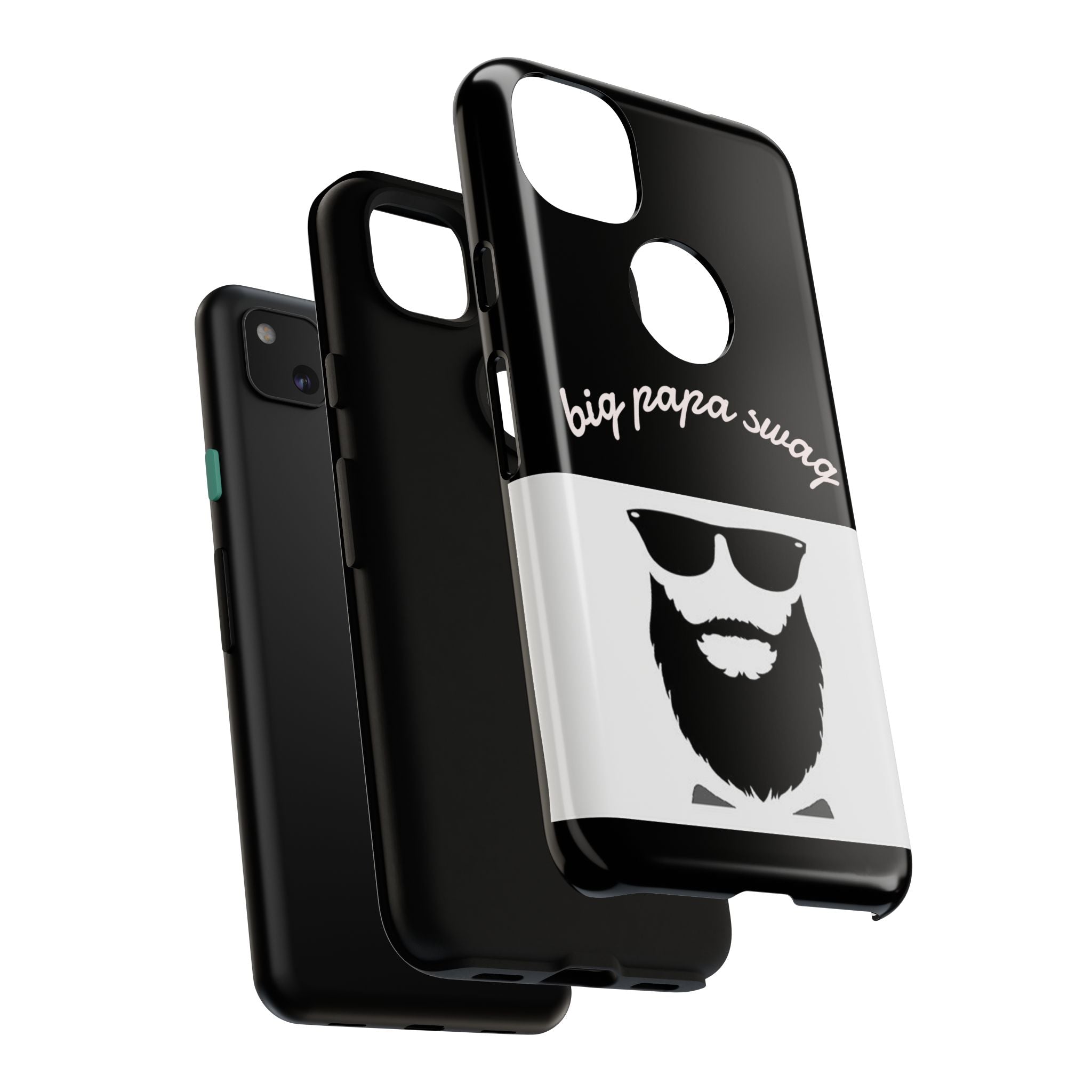 Stylish Phone Case for Dads, Big Papa Swag Design, Gift for Father's Day, Birthday Present, Cool Accessory, Trendy Mobile Cover