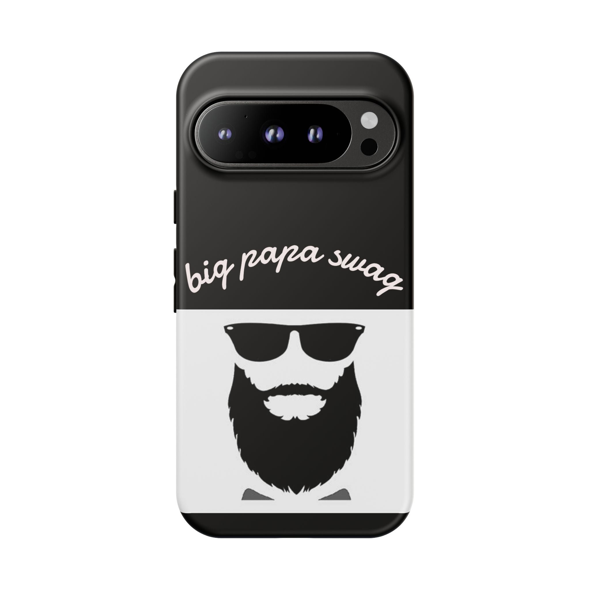 Stylish Phone Case for Dads, Big Papa Swag Design, Gift for Father's Day, Birthday Present, Cool Accessory, Trendy Mobile Cover