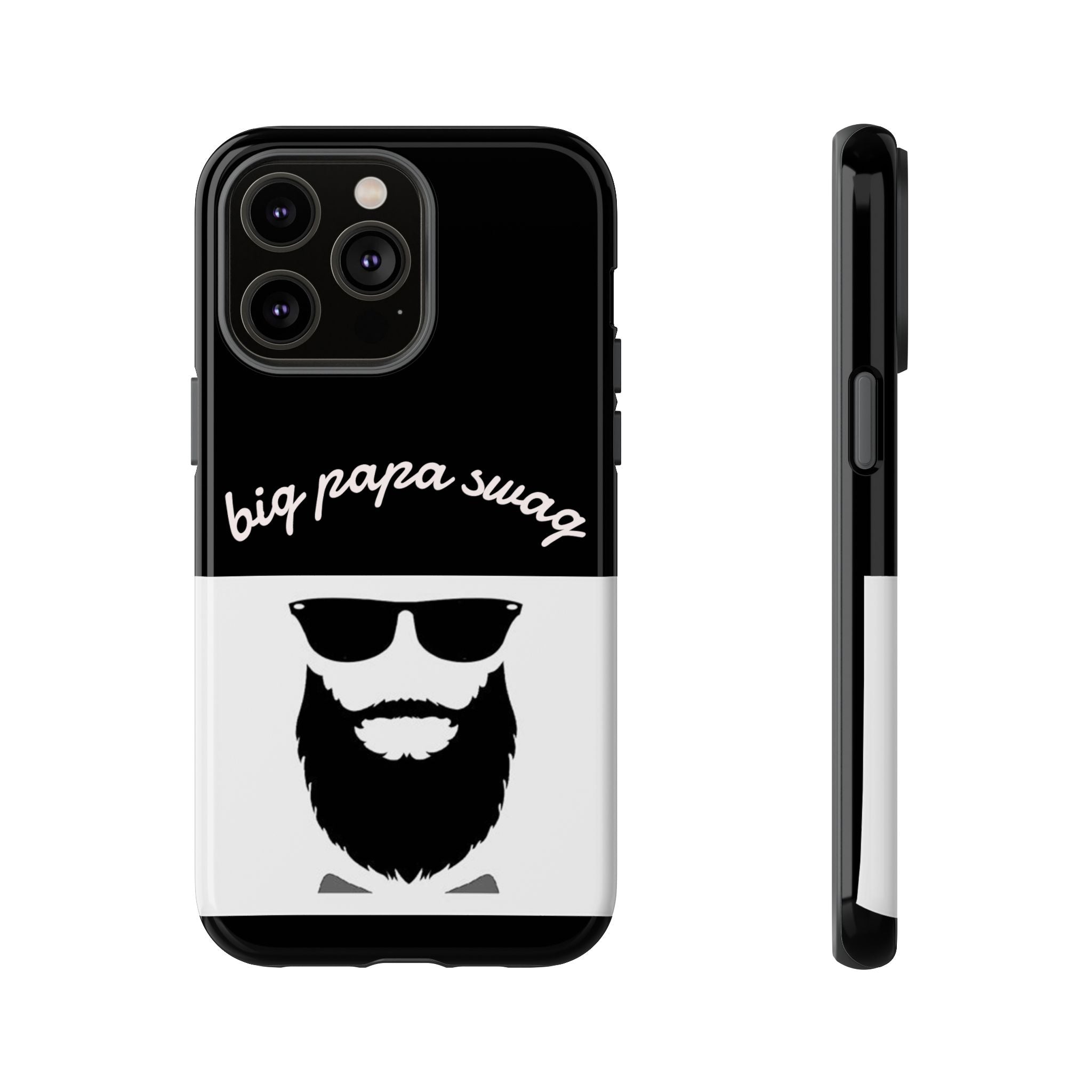 Stylish Phone Case for Dads, Big Papa Swag Design, Gift for Father's Day, Birthday Present, Cool Accessory, Trendy Mobile Cover