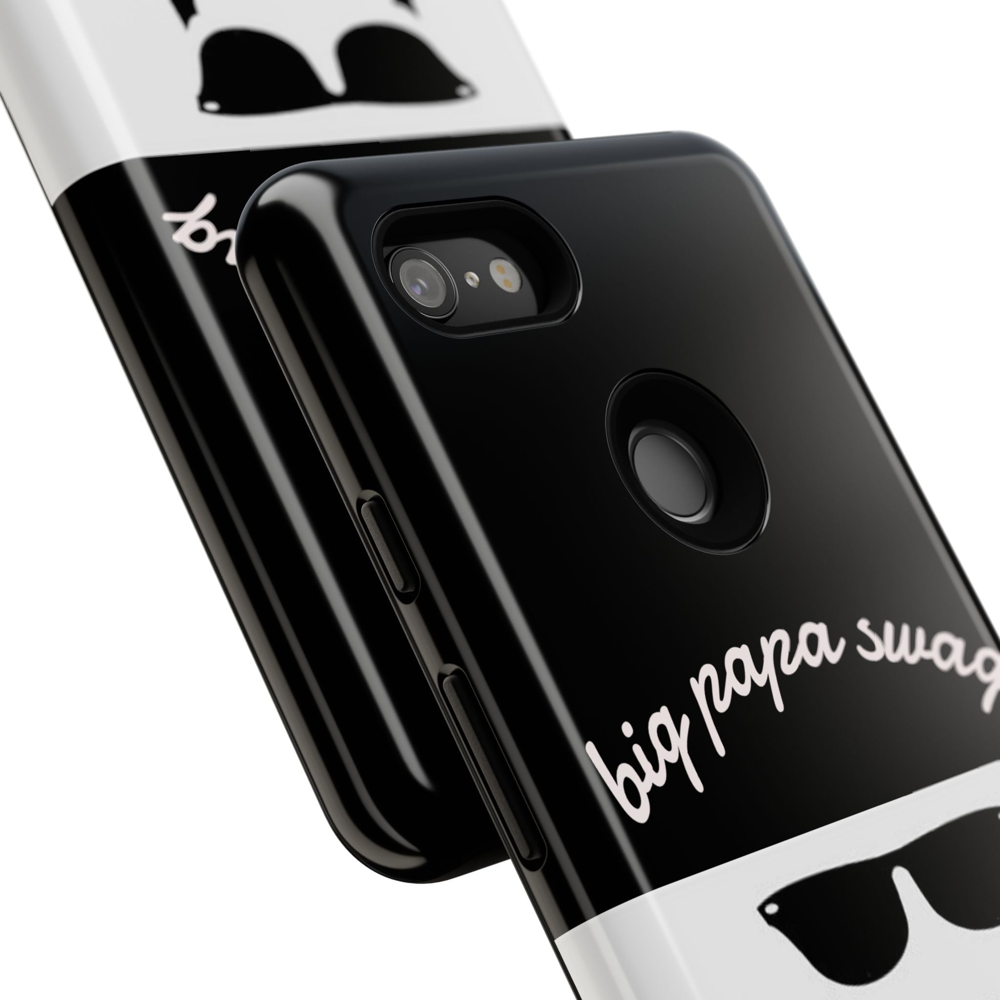 Stylish Phone Case for Dads, Big Papa Swag Design, Gift for Father's Day, Birthday Present, Cool Accessory, Trendy Mobile Cover