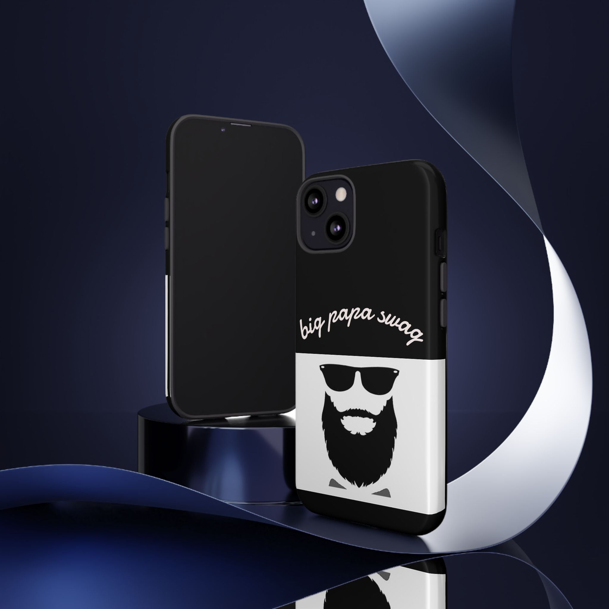 Stylish Phone Case for Dads, Big Papa Swag Design, Gift for Father's Day, Birthday Present, Cool Accessory, Trendy Mobile Cover