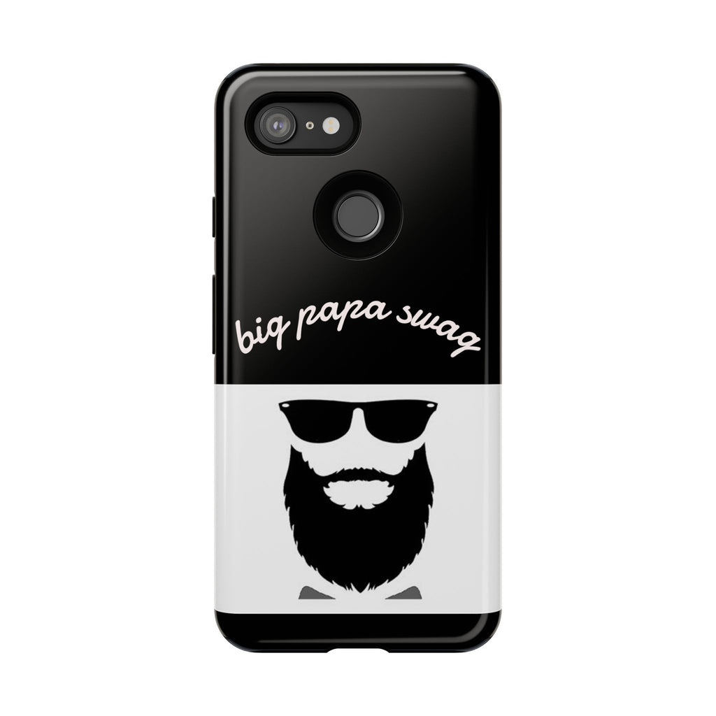 Stylish Phone Case for Dads, Big Papa Swag Design, Gift for Father's Day, Birthday Present, Cool Accessory, Trendy Mobile Cover
