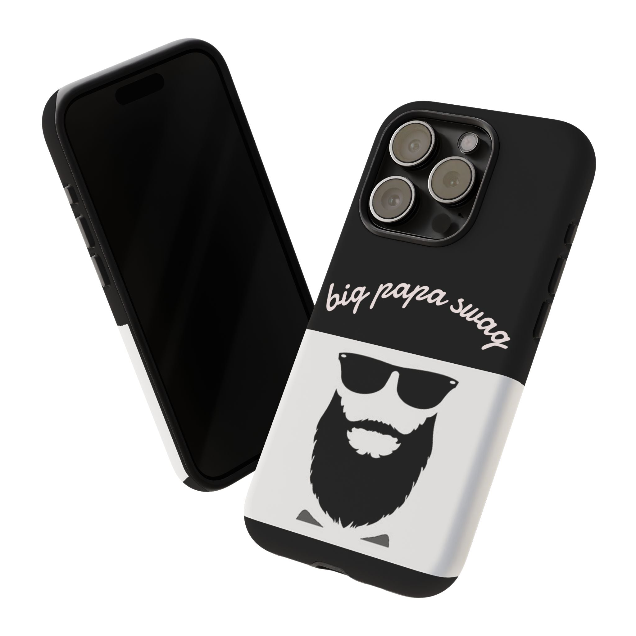 Stylish Phone Case for Dads, Big Papa Swag Design, Gift for Father's Day, Birthday Present, Cool Accessory, Trendy Mobile Cover