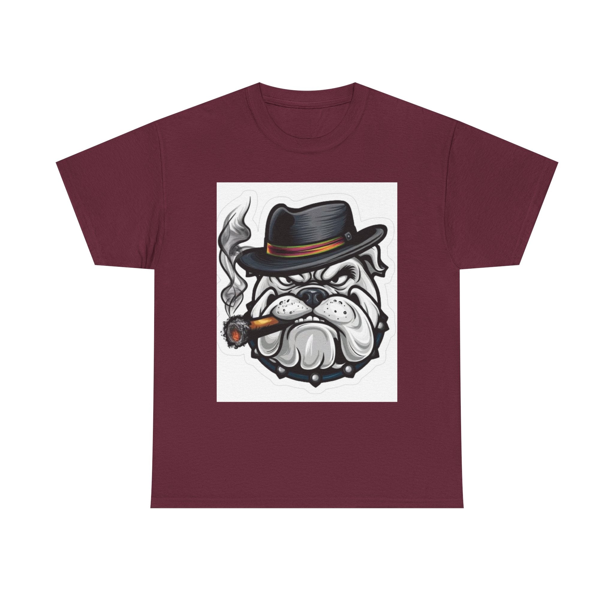 Bulldog Mafia Tee, Cool Dog Unisex T-Shirt, Gift for Dog Lovers, Funny Pet Shirt, Casual Wear for Every Occasion
