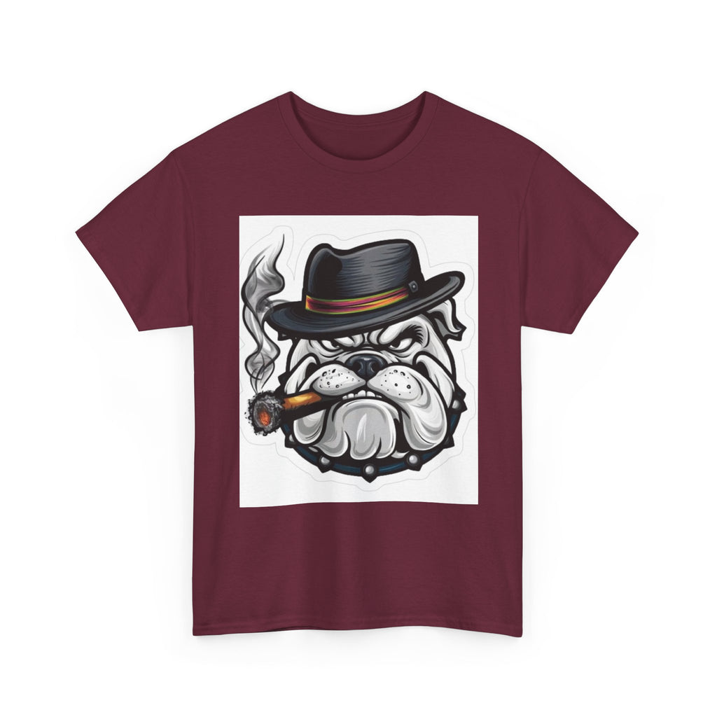 Bulldog Mafia Tee, Cool Dog Unisex T-Shirt, Gift for Dog Lovers, Funny Pet Shirt, Casual Wear for Every Occasion