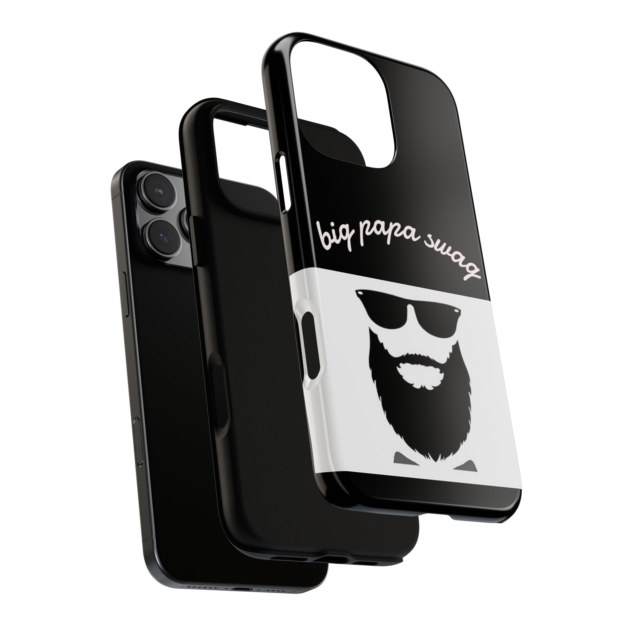 Stylish Phone Case for Dads, Big Papa Swag Design, Gift for Father's Day, Birthday Present, Cool Accessory, Trendy Mobile Cover