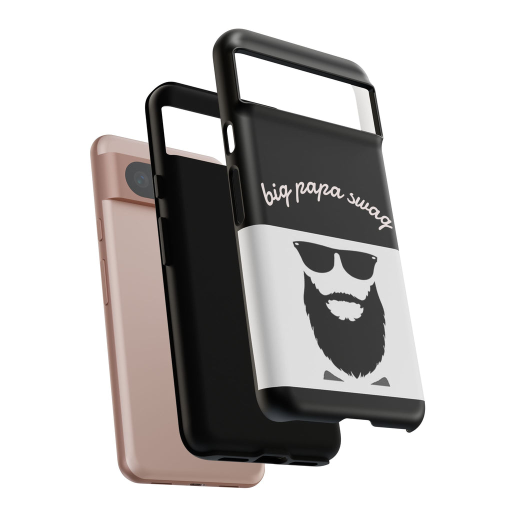 Stylish Phone Case for Dads, Big Papa Swag Design, Gift for Father's Day, Birthday Present, Cool Accessory, Trendy Mobile Cover