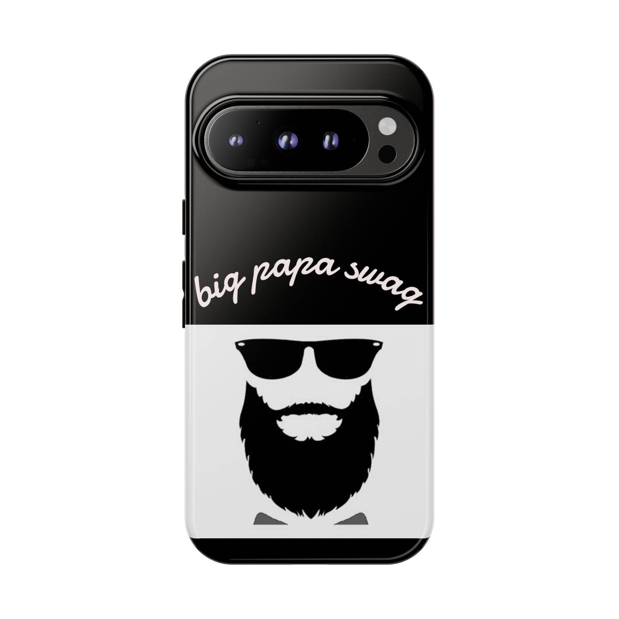 Stylish Phone Case for Dads, Big Papa Swag Design, Gift for Father's Day, Birthday Present, Cool Accessory, Trendy Mobile Cover