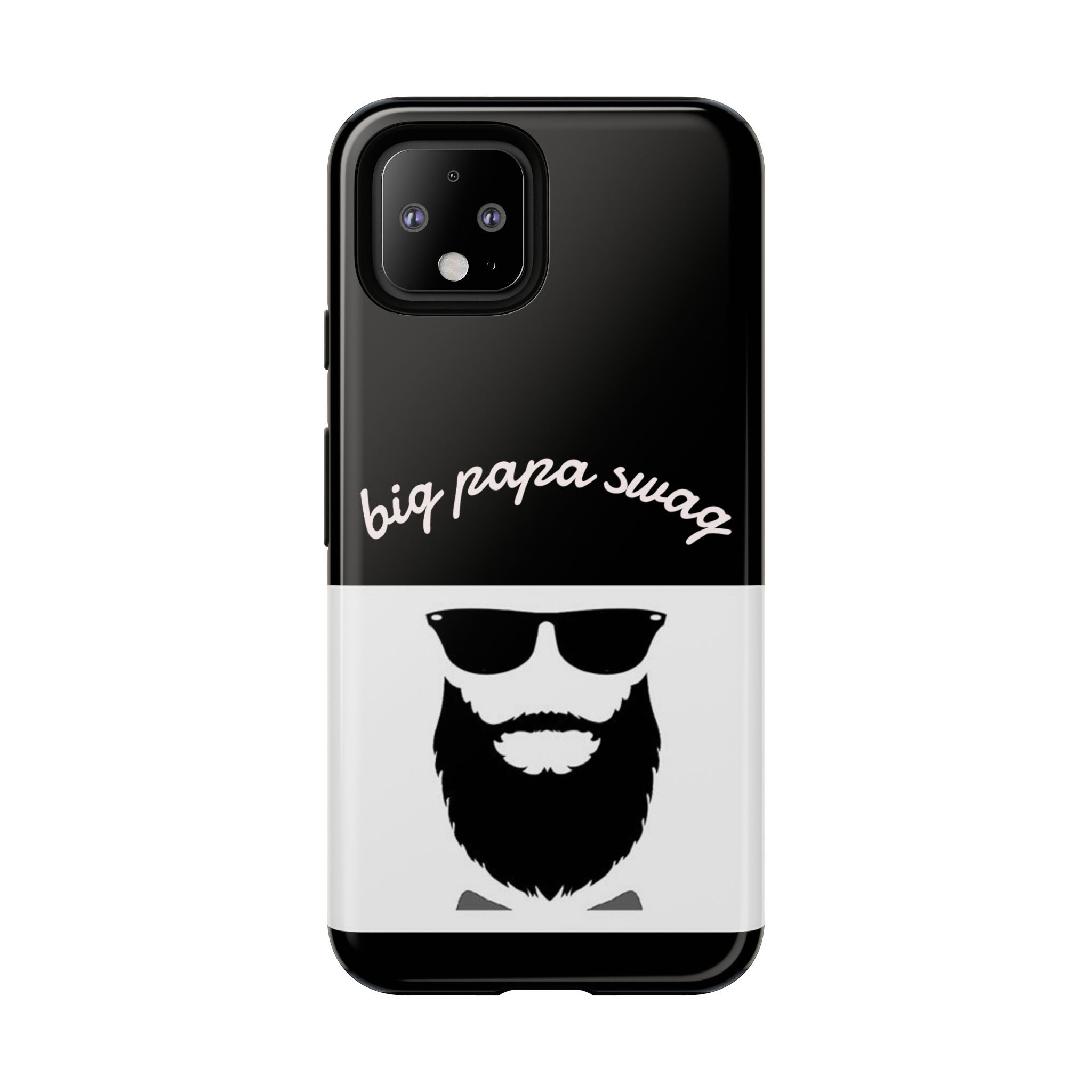 Stylish Phone Case for Dads, Big Papa Swag Design, Gift for Father's Day, Birthday Present, Cool Accessory, Trendy Mobile Cover